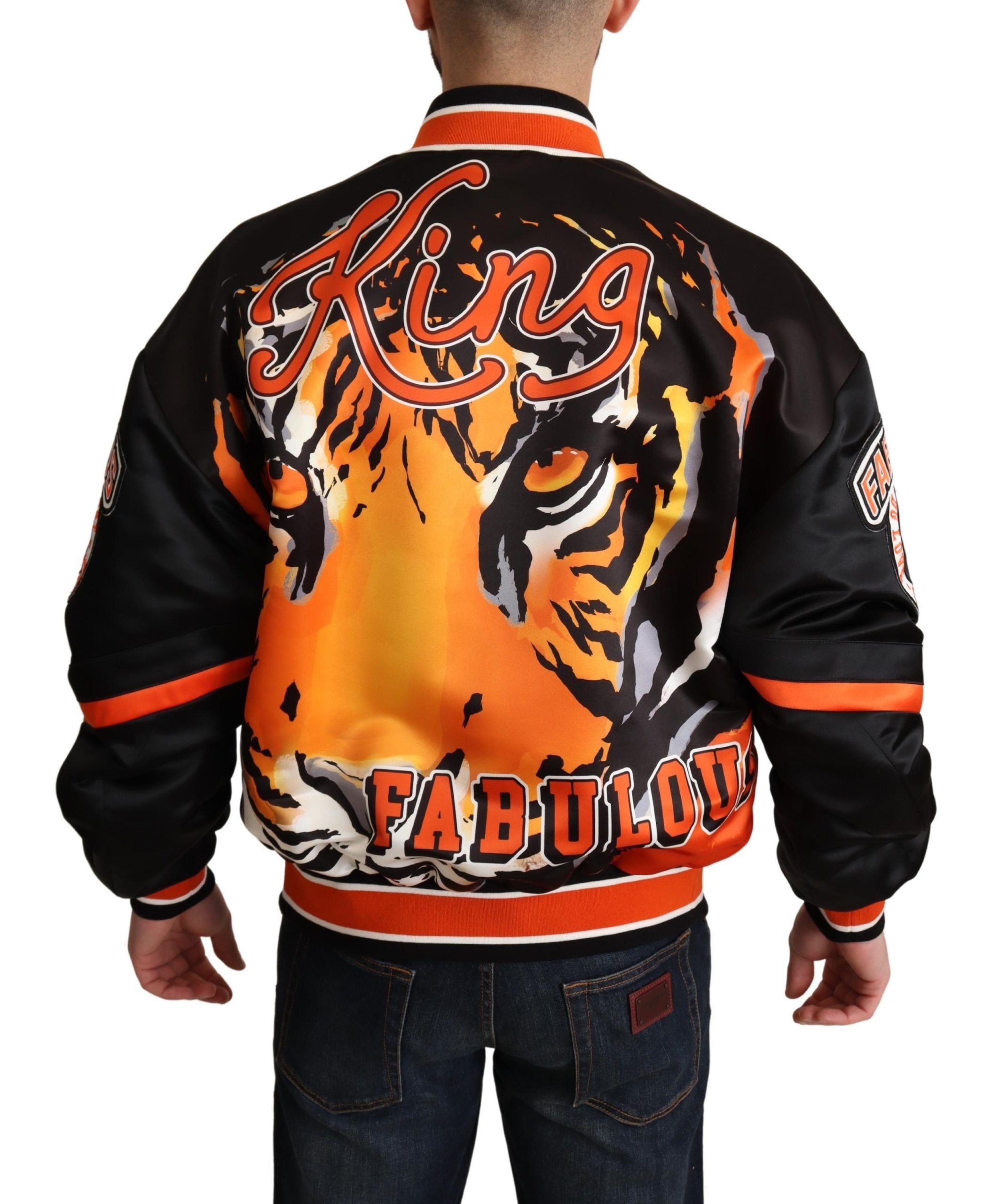 Dolce & Gabbana Multicolor Bomber King Logo #DGMILLENNIALS Яке