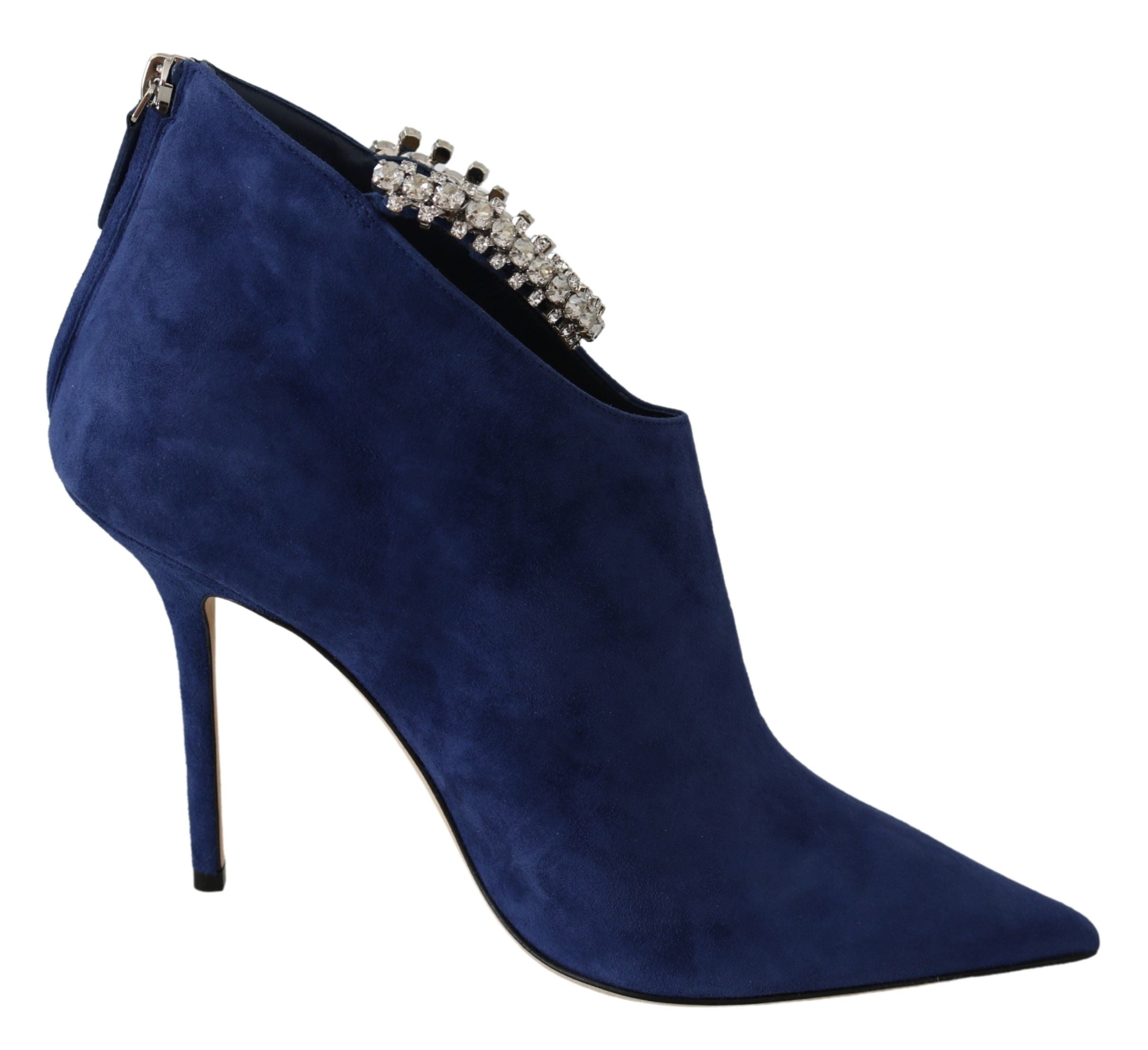 Jimmy Choo Pop Blue Leather Blaize 100 Ботуши Обувки
