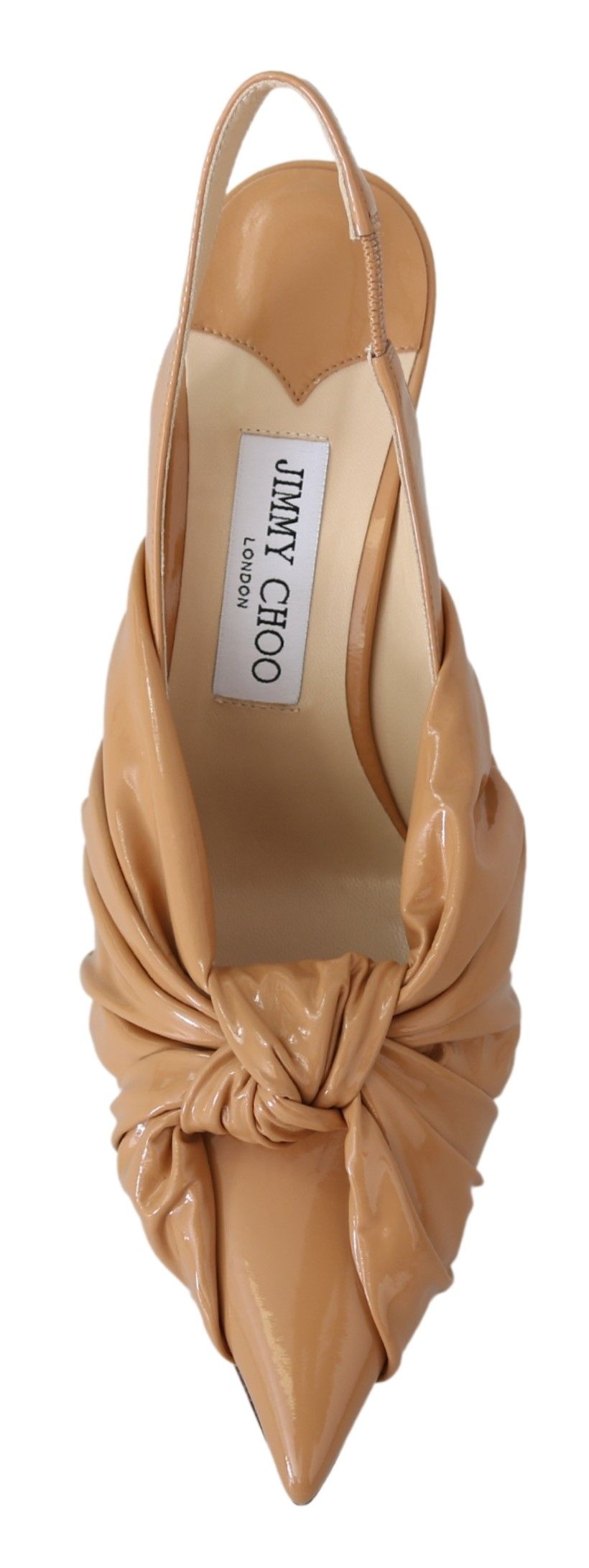 Jimmy Choo карамелено кафяви кожени обувки Annabell 85