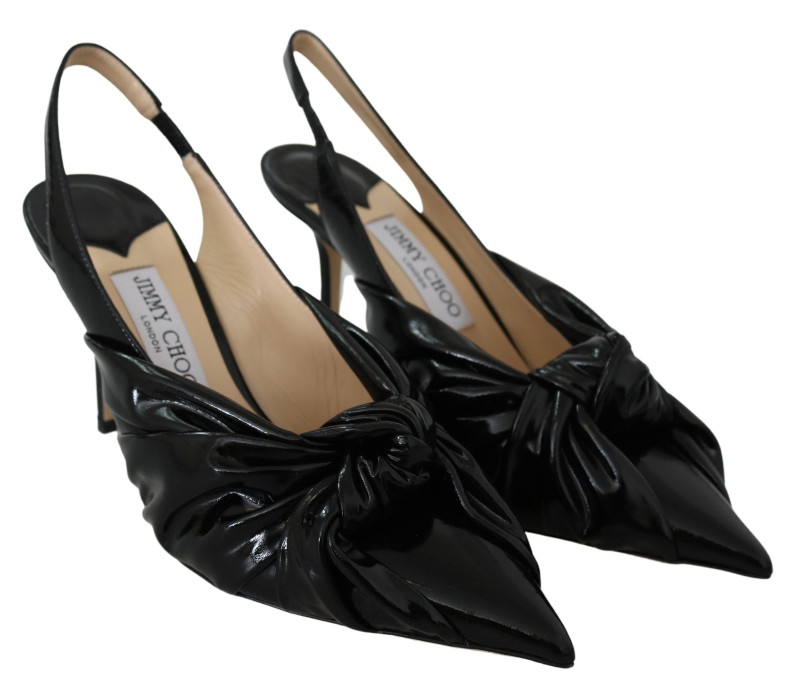 Jimmy Choo Черни лачени обувки Annabell 85