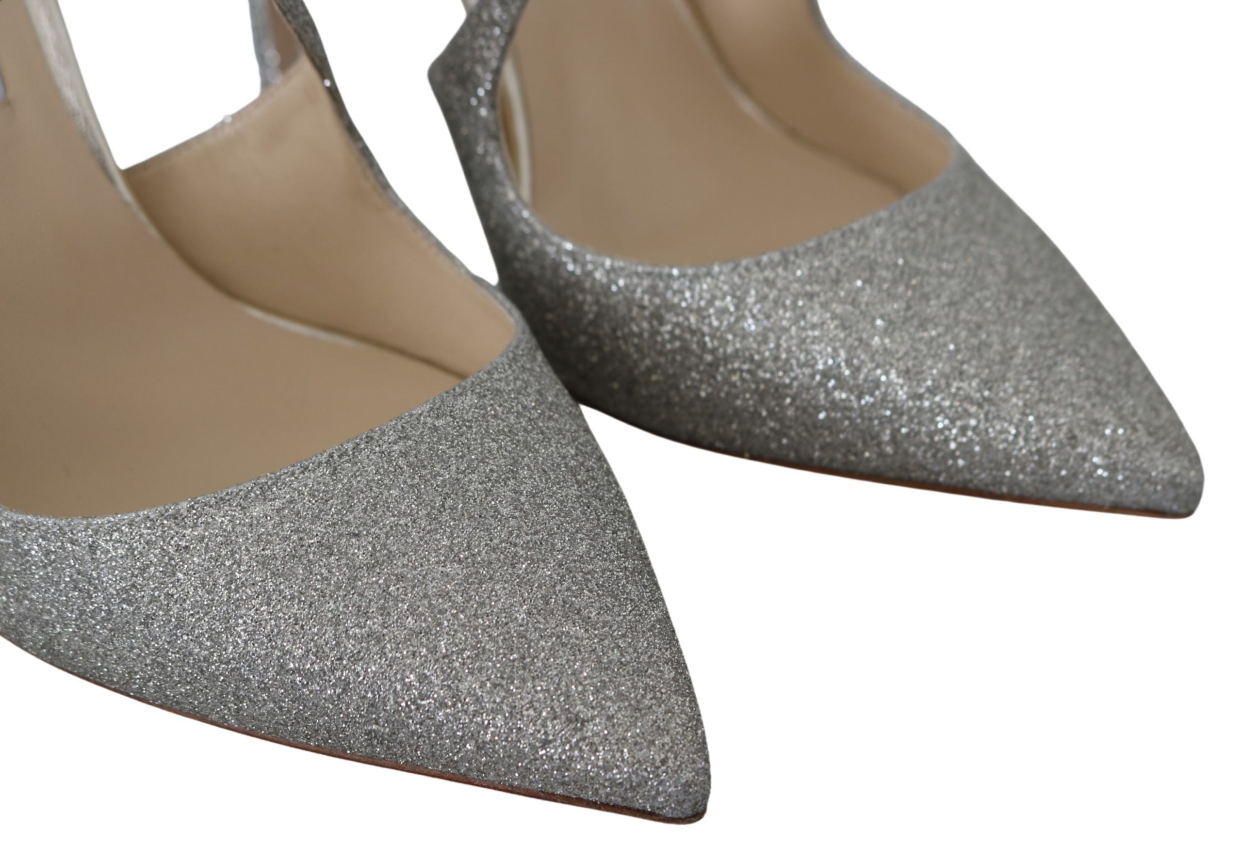 Обувки Jimmy Choo Platinum Ice Leather Lancer 100 Pumps