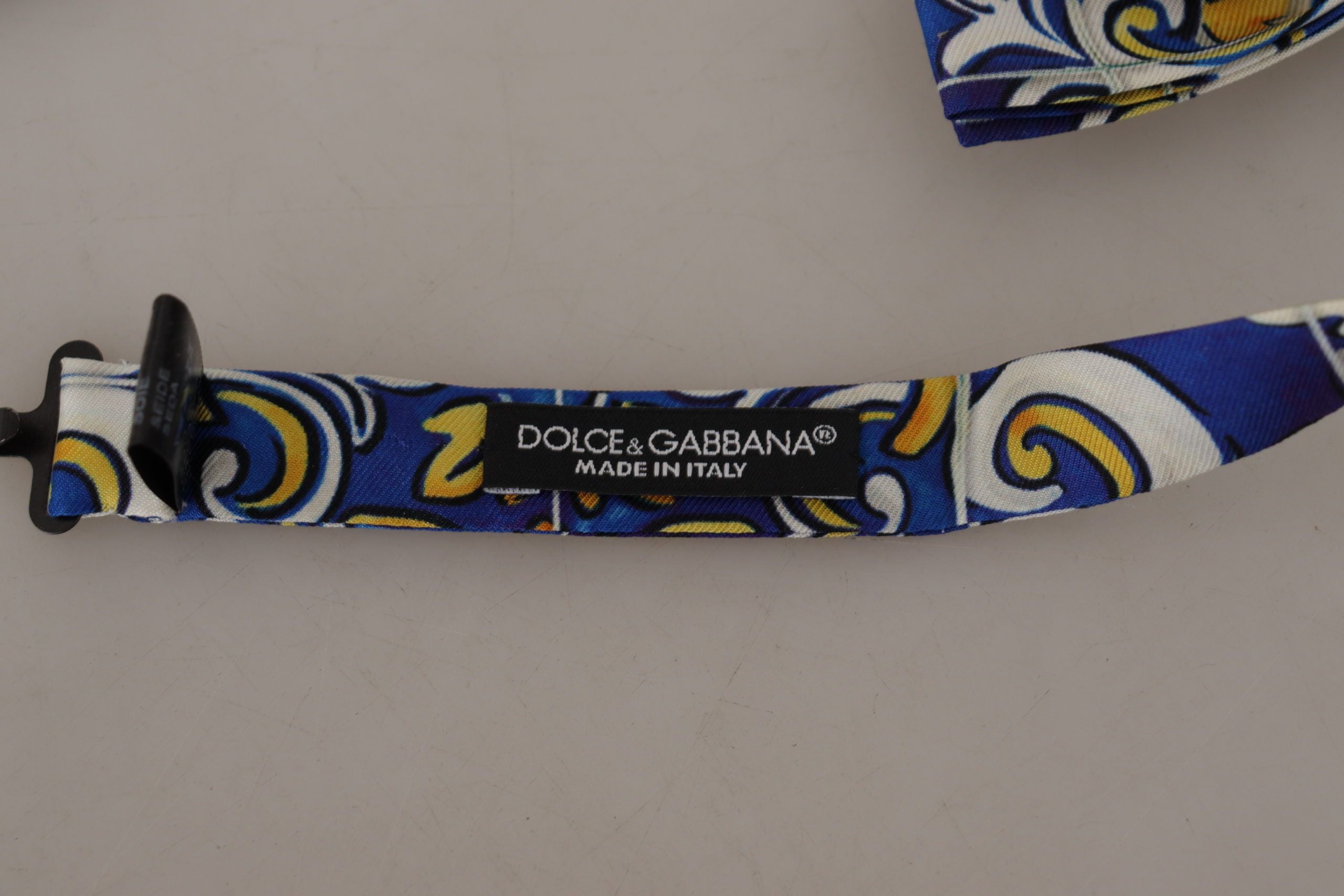 Dolce & Gabbana Многоцветна майоликова щампа с регулируема папийонка