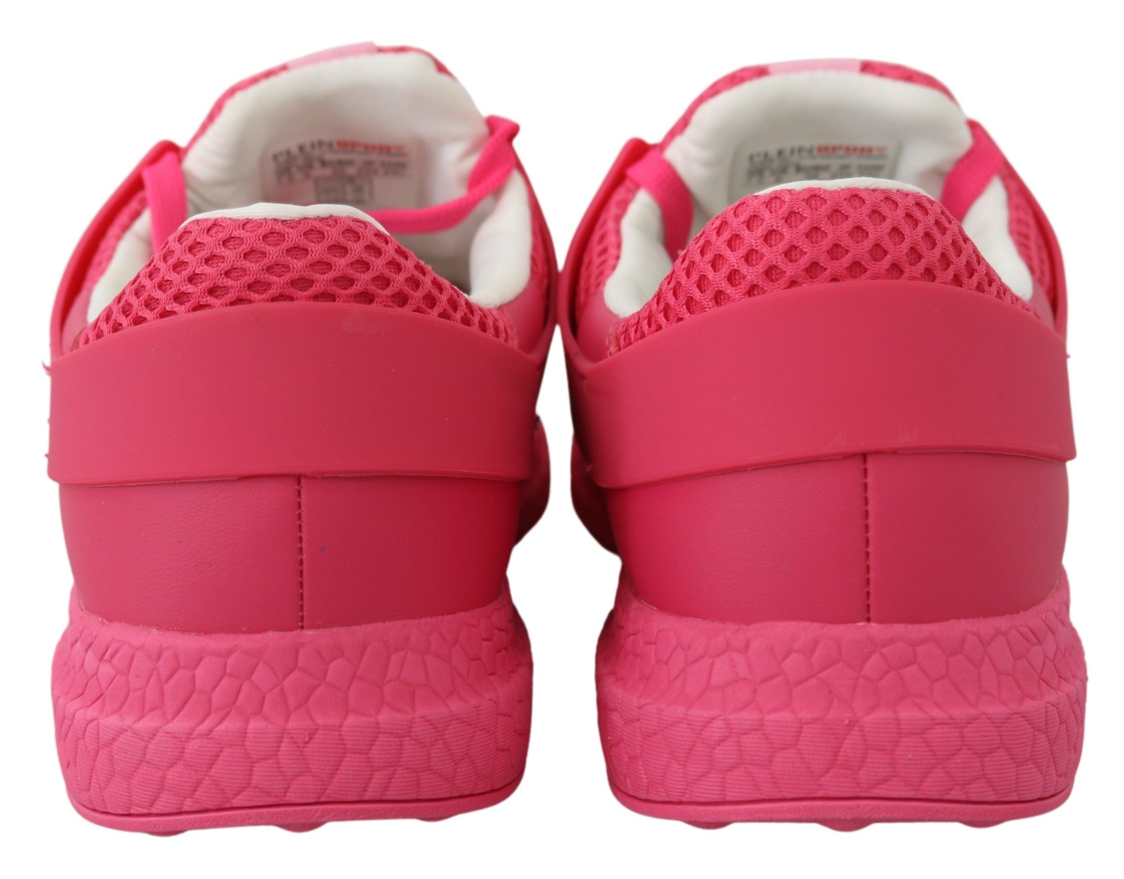Обувки Plein Sport Fuxia Beetroot Polyester Runner Becky Sneakers