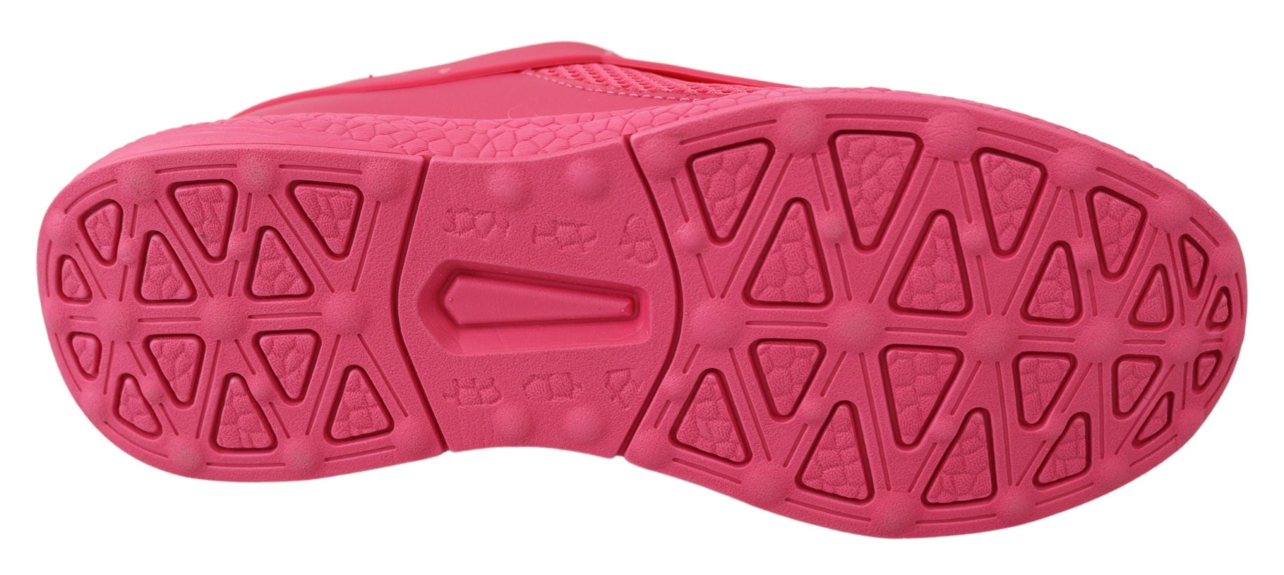 Обувки Plein Sport Fuxia Beetroot Polyester Runner Becky Sneakers