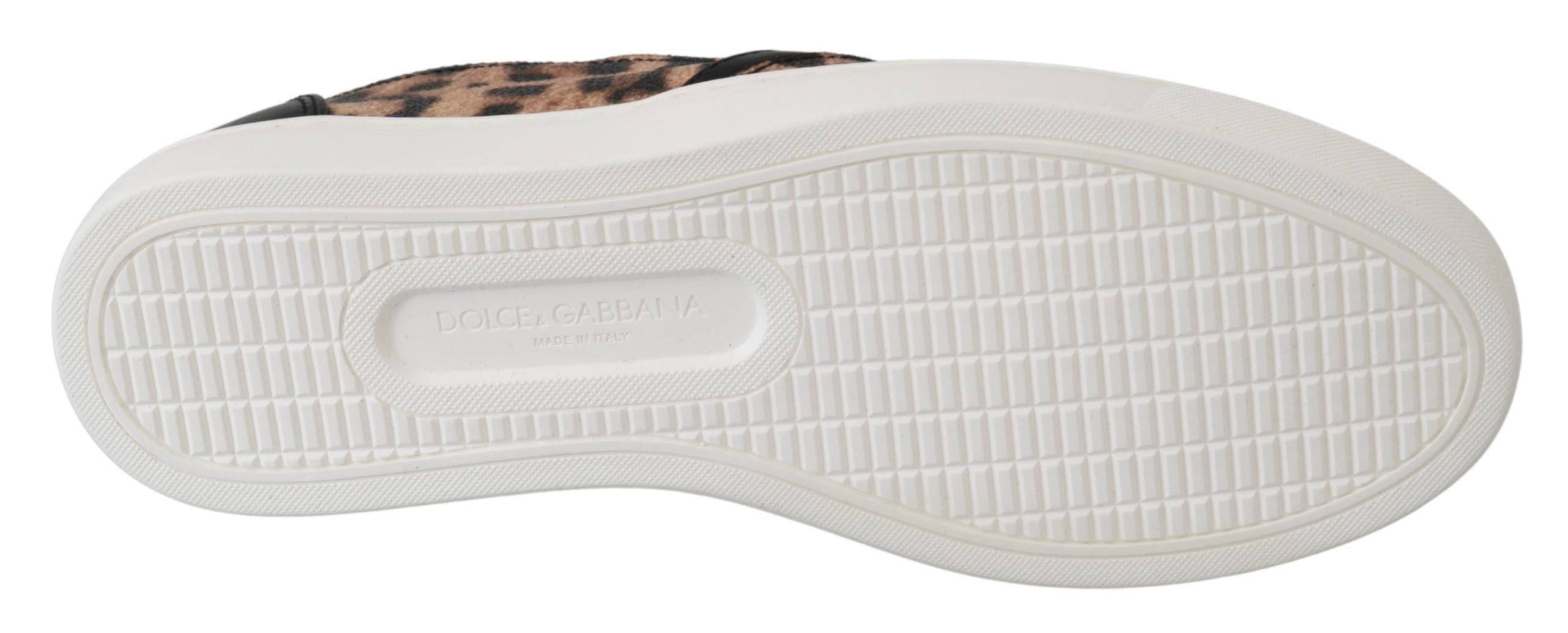 Dolce & Gabbana Кожени обувки с леопард #dgfamily Мокасини