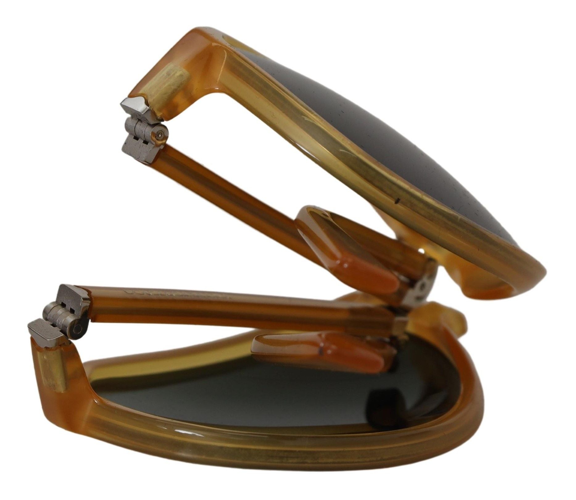 Слънчеви очила Dolce & Gabbana Chic жълти авиаторски ацетатни