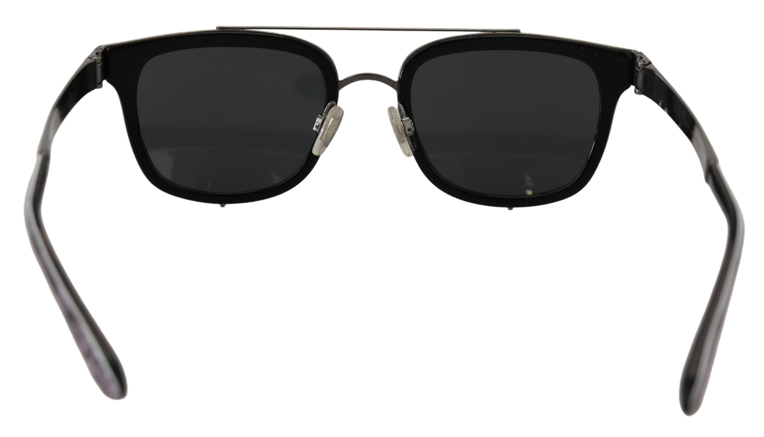 Слънчеви очила Dolce & Gabbana Purple Leopard Metal Frame Women Shads DG2175