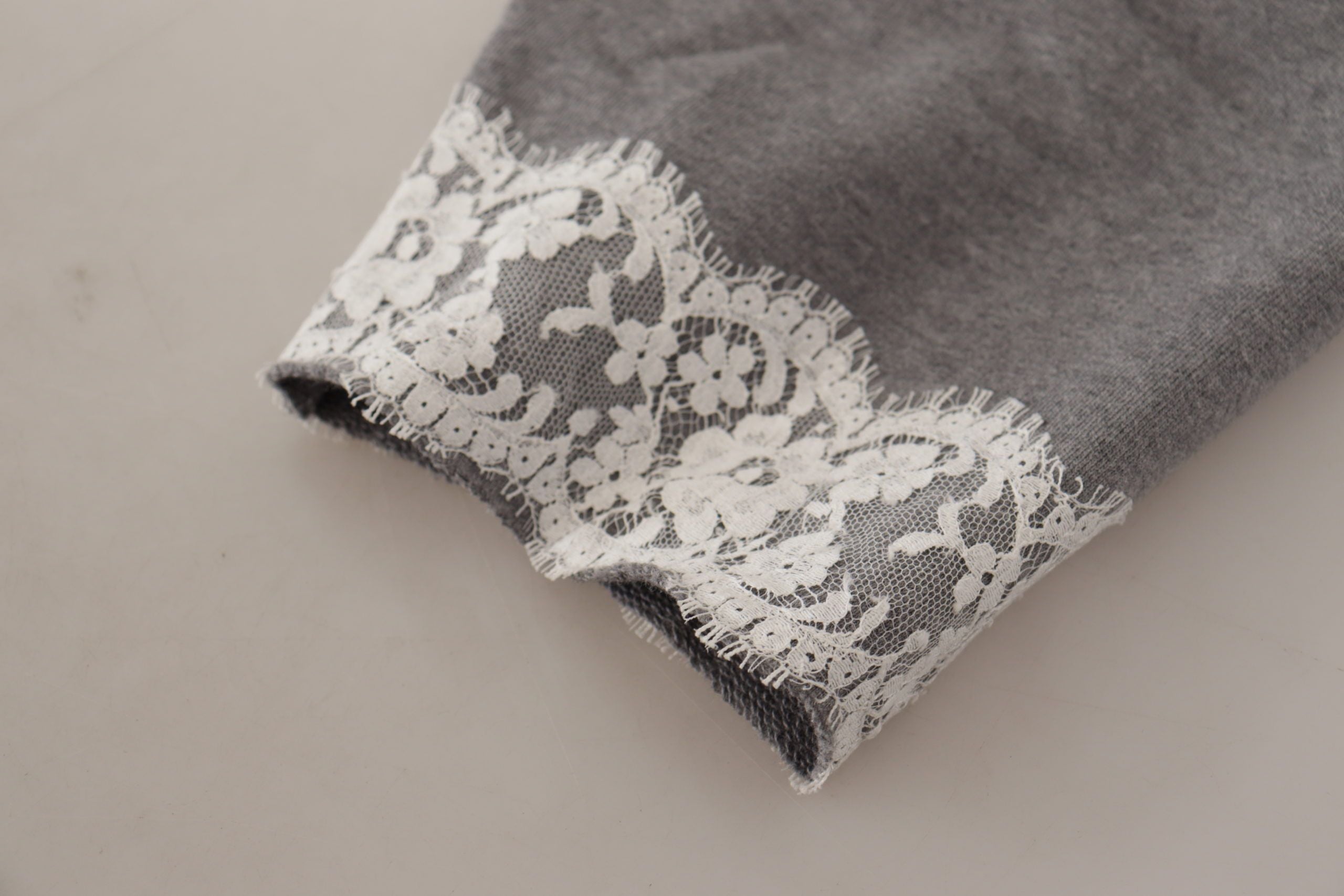 Горна тениска Dolce & Gabbana Grey Heart Pink Limited Edition