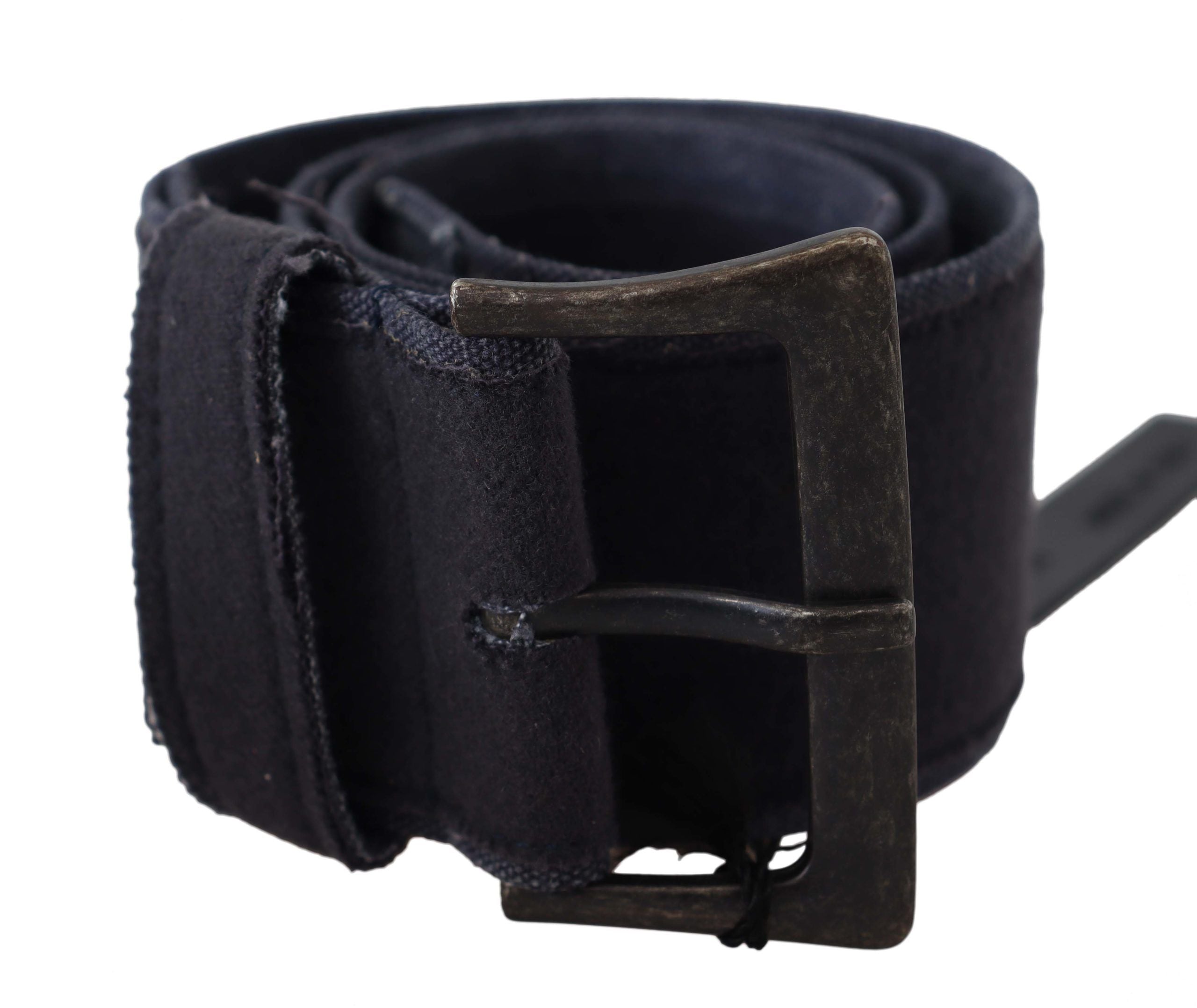 Ermanno Scervino Elegant Black Leather Classic Belt