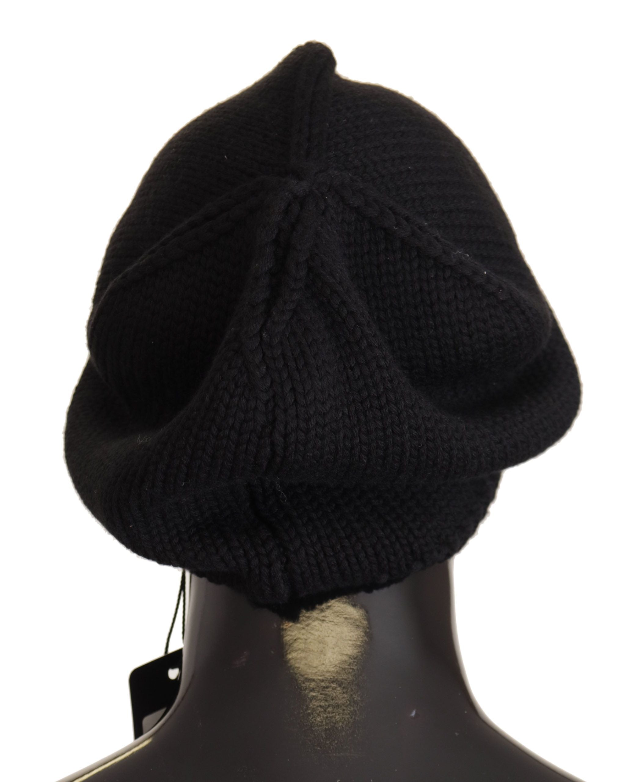 Dolce & Gabbana Elegant Virgin Wool Slouch Hat