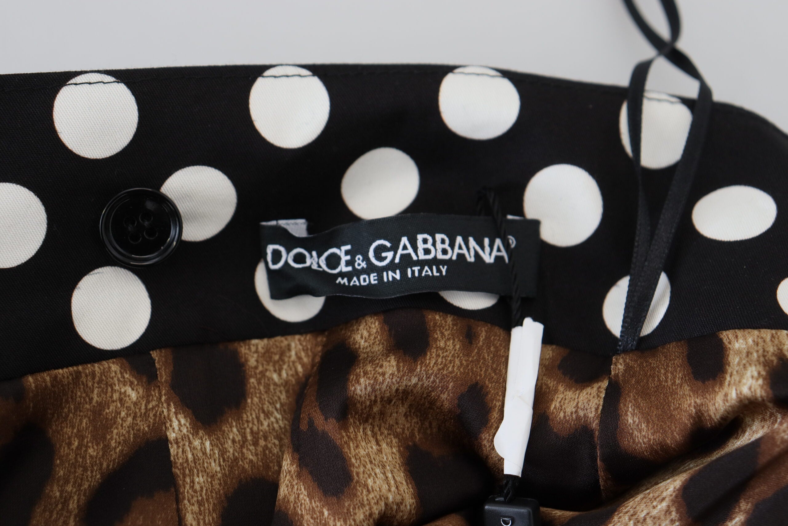 Многоцветна мини пола от пачуърк от майолика Dolce & Gabbana