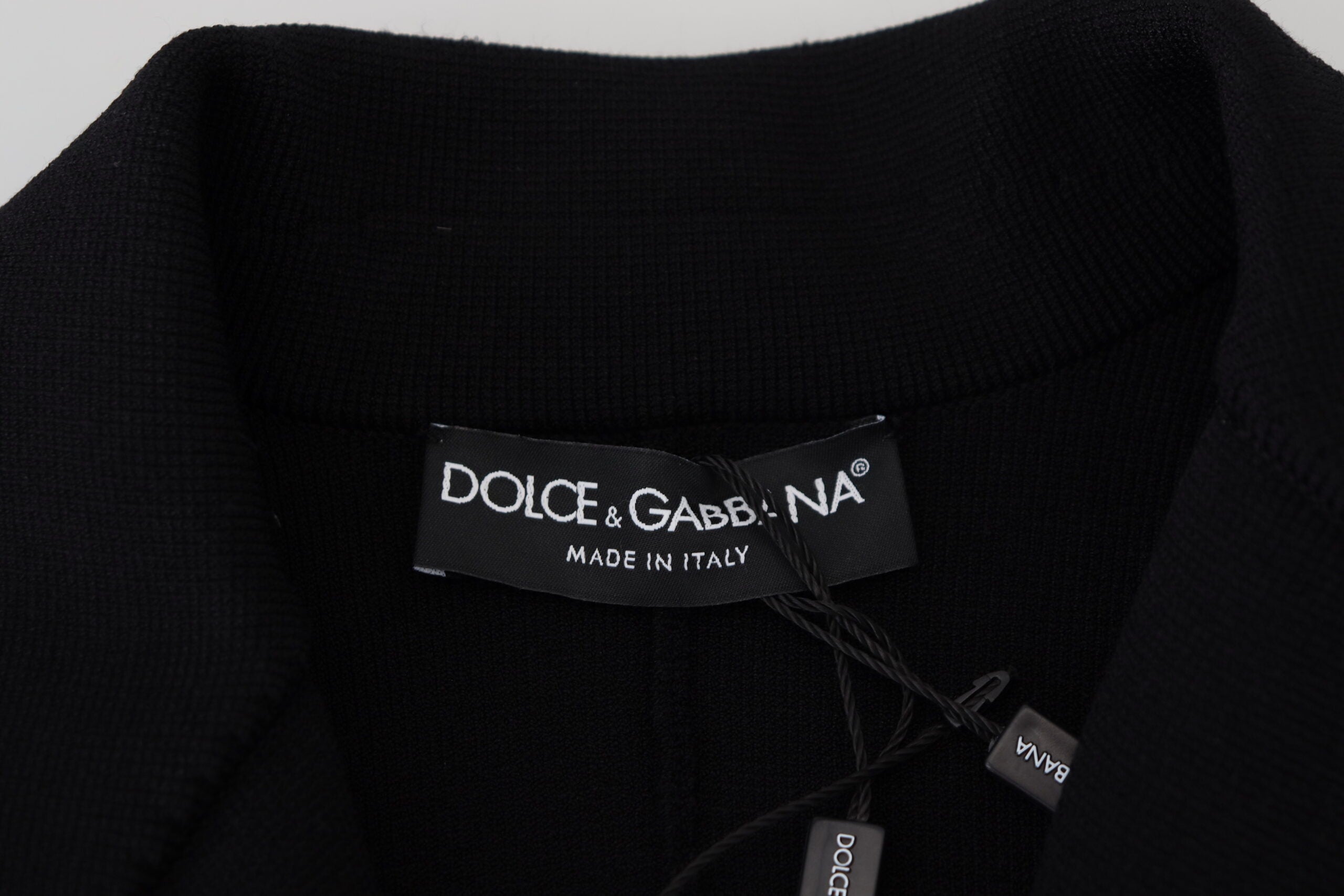Жилетка Dolce & Gabbana с черни копчета и сако от вискоза