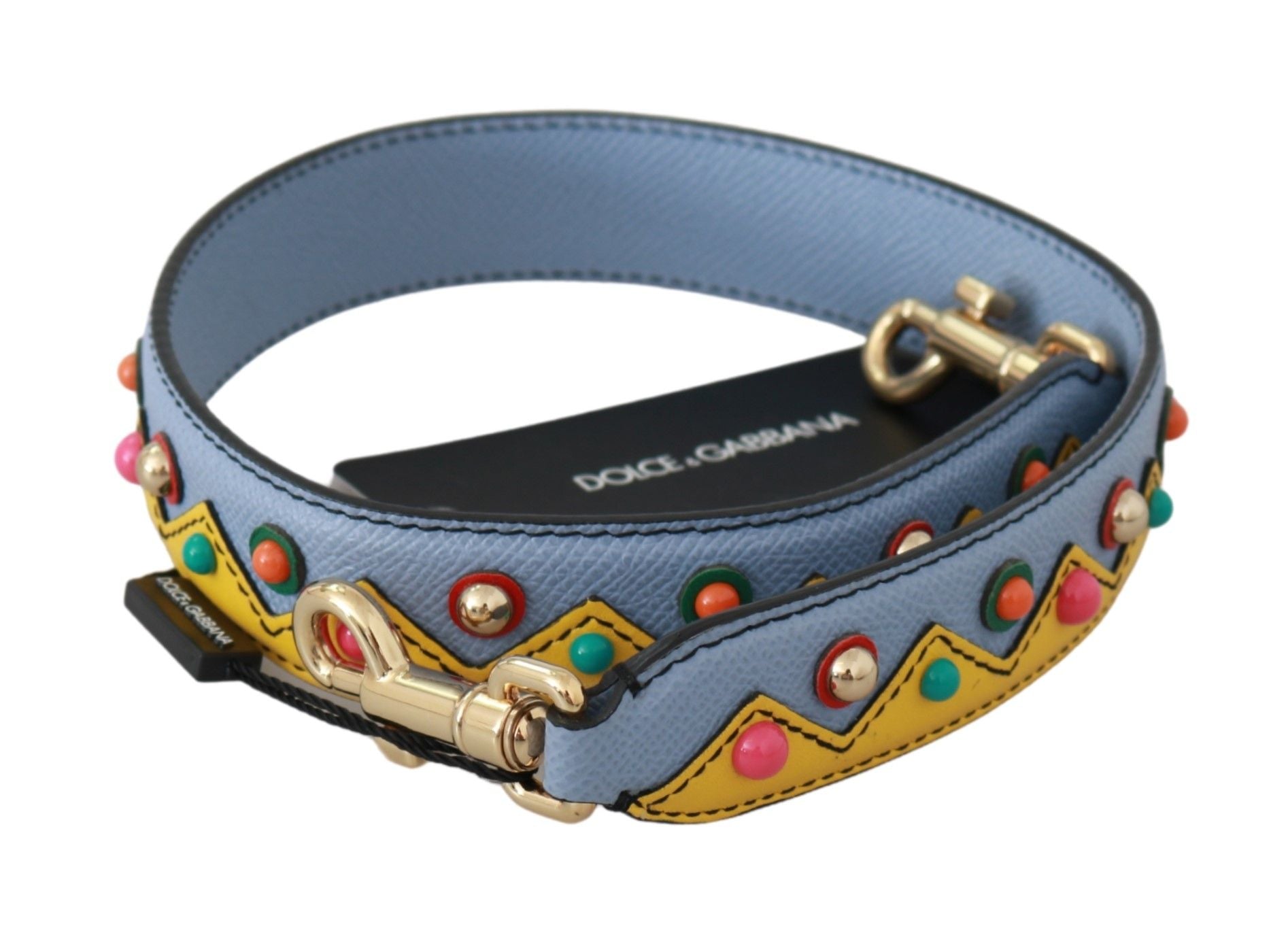 Dolce & Gabbana Синя чанта Аксесоар Кожена каишка за рамо