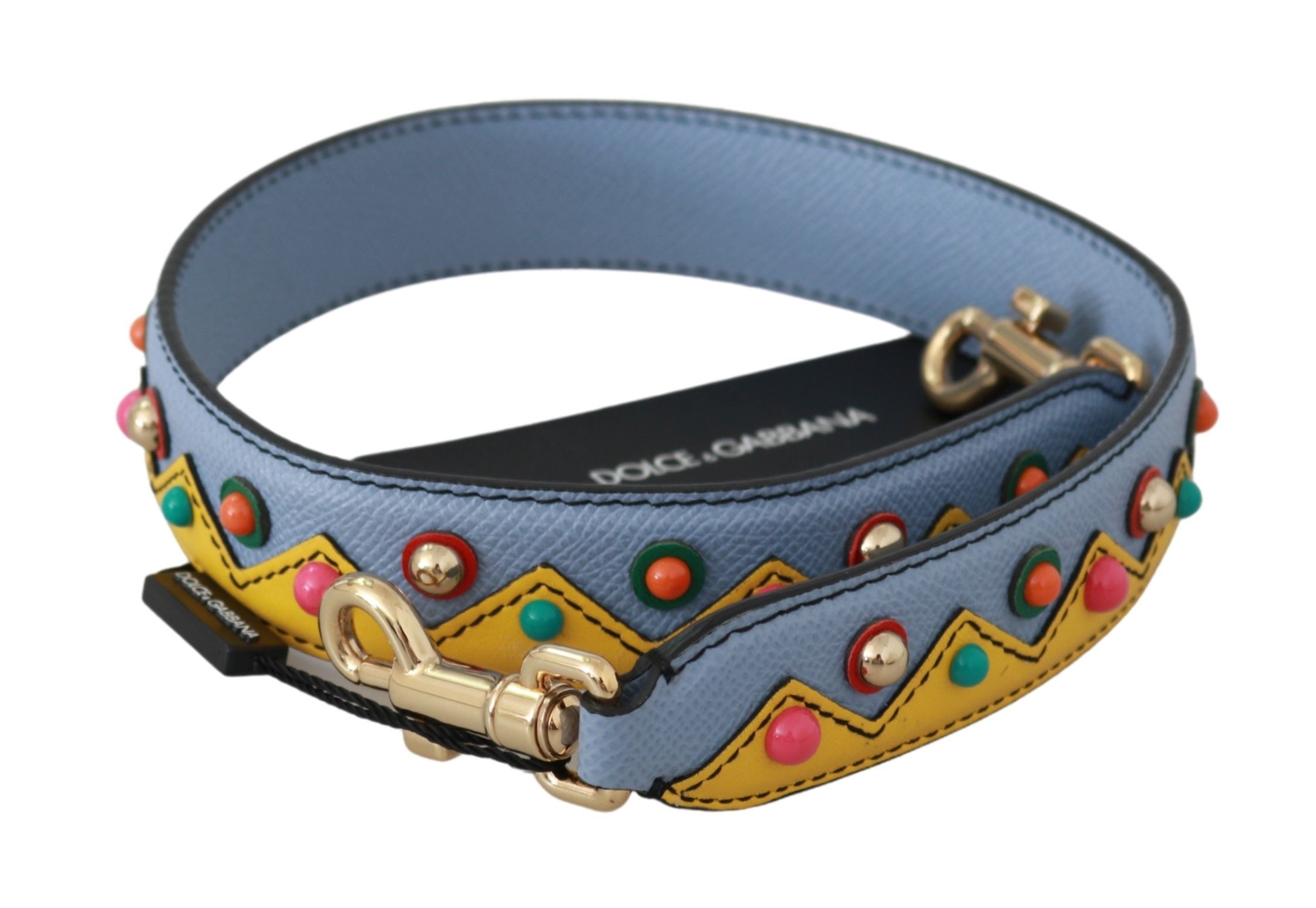 Dolce & Gabbana Синя чанта Аксесоар Кожена каишка за рамо