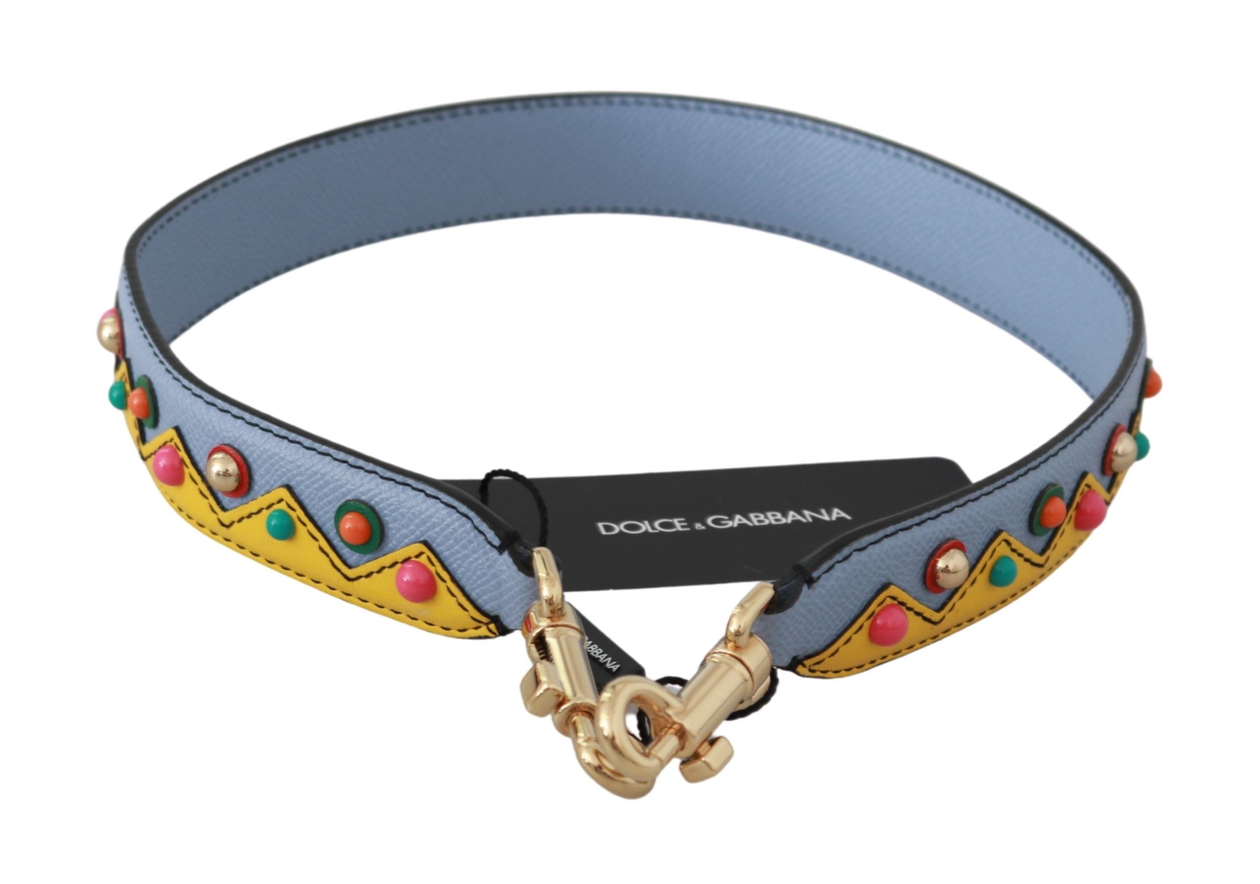Dolce & Gabbana Синя чанта Аксесоар Кожена каишка за рамо