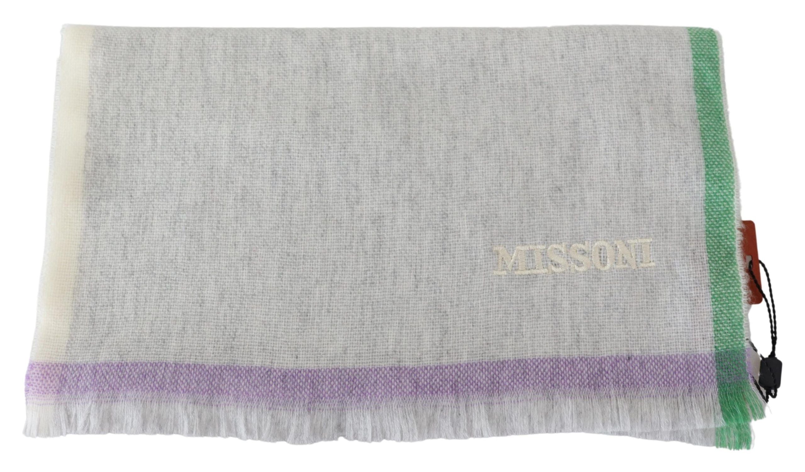 Бежов шал Missoni от 100% кашмир унисекс