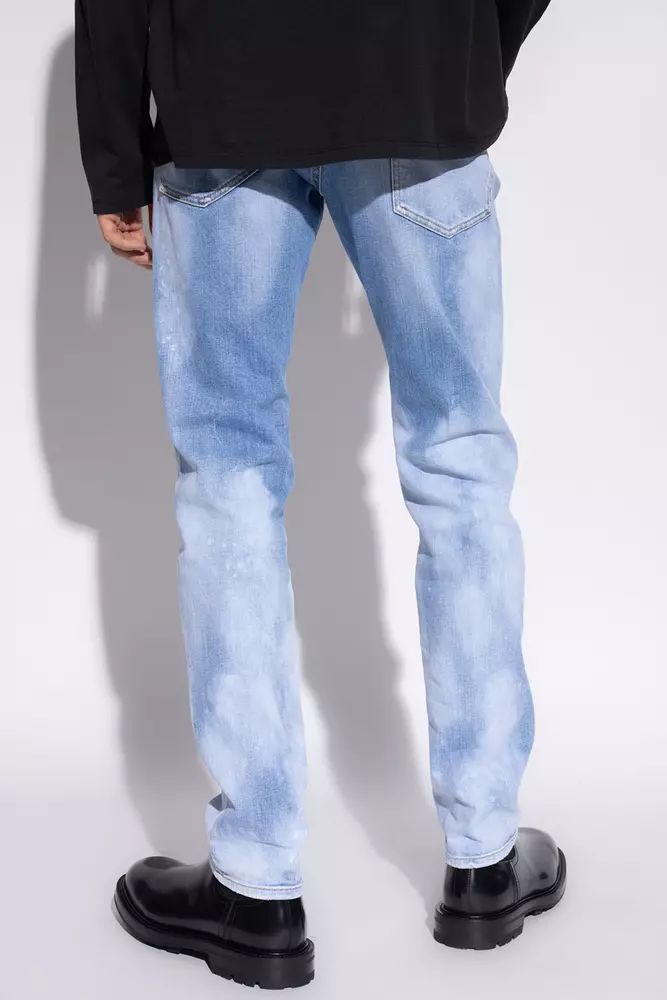 Светлосини памучни дънки и панталон Dsquared²