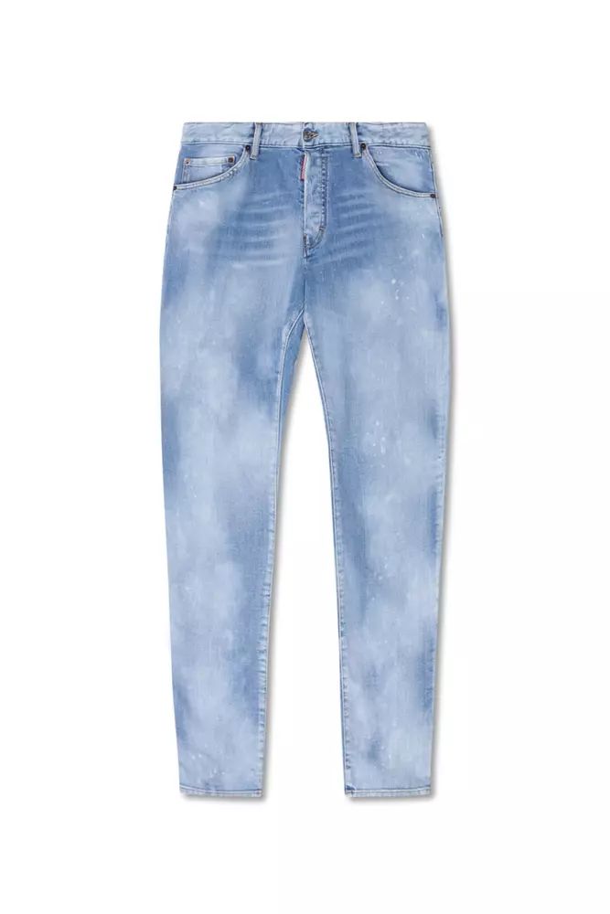 Светлосини памучни дънки и панталон Dsquared²