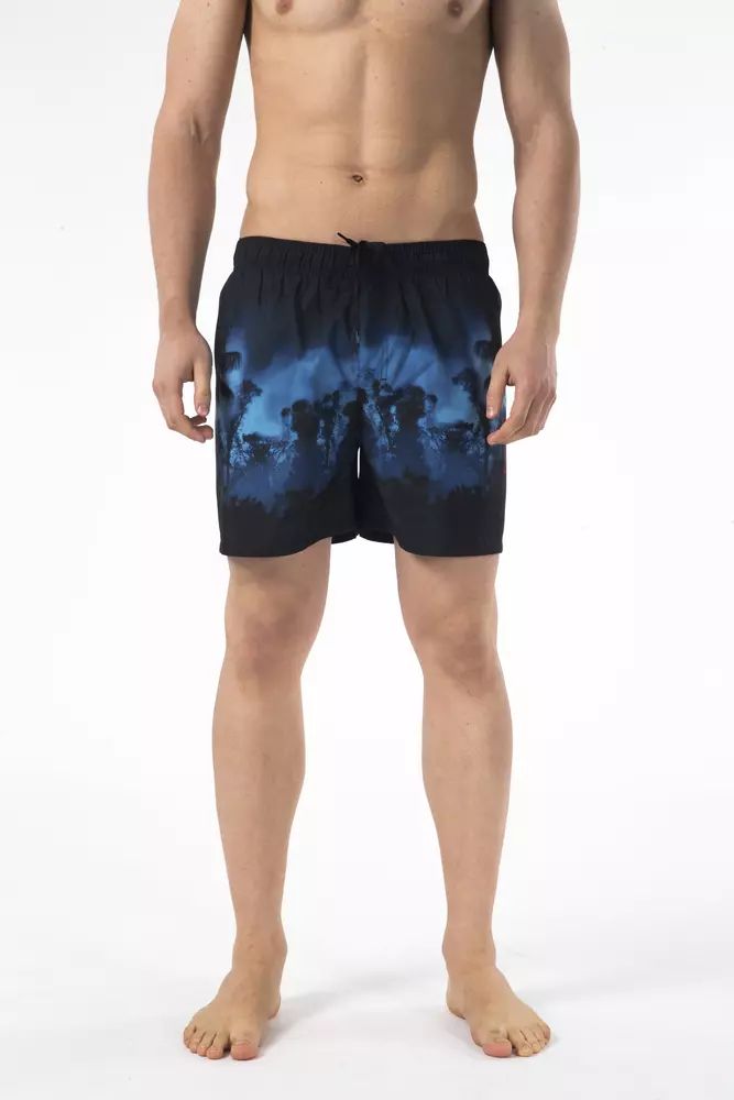 Черен полиестерен бански костюм Just Cavalli