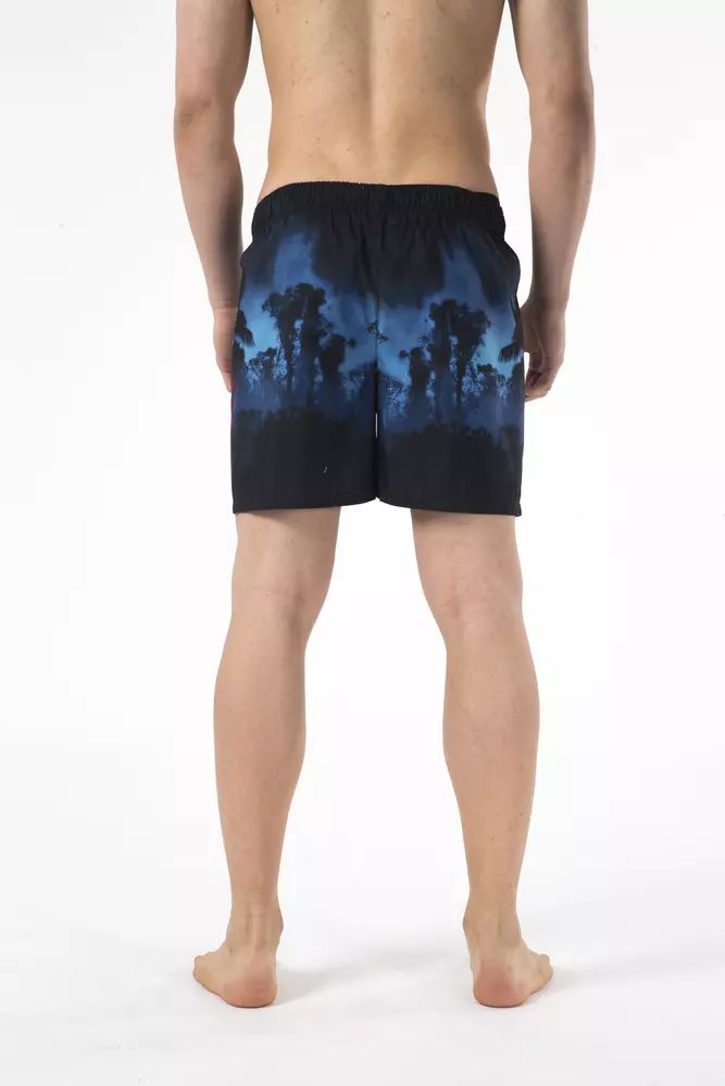 Черен полиестерен бански костюм Just Cavalli