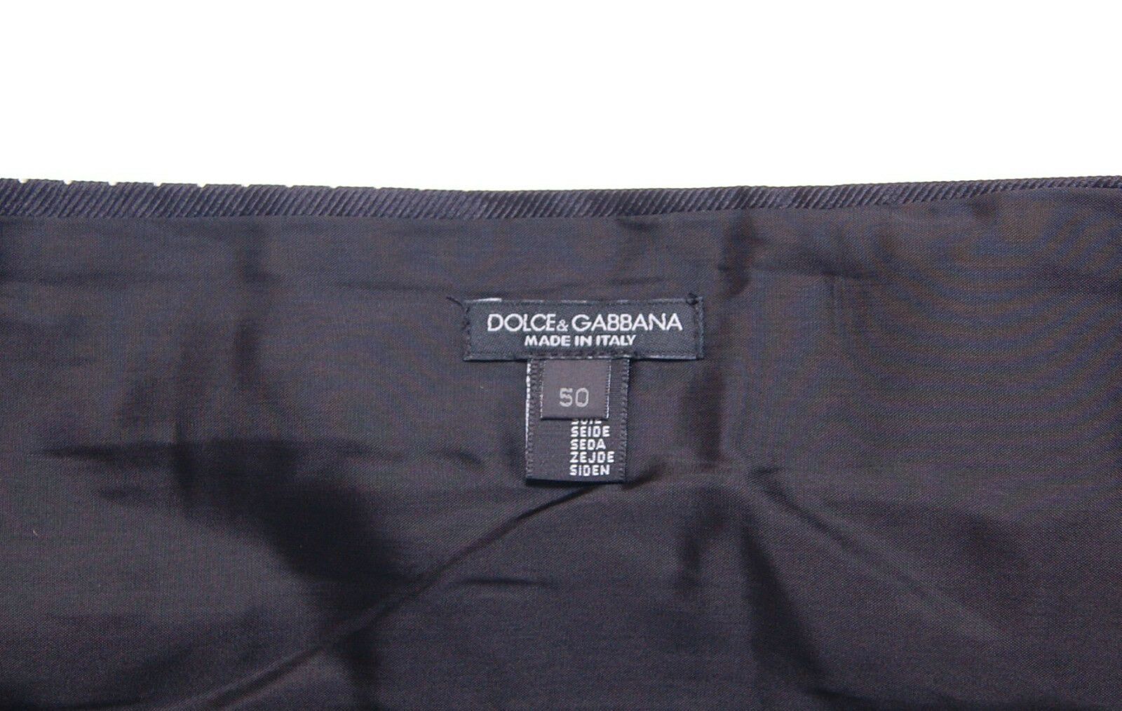 Dolce & Gabbana черен колан за смокинг с пушачи на талия