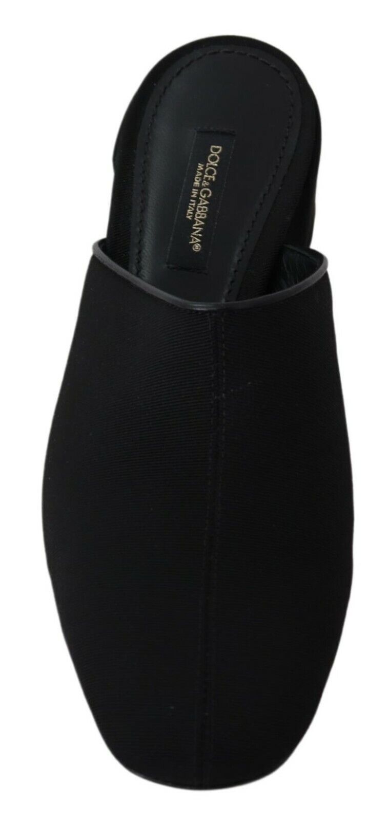 Дамски сандали Dolce & Gabbana Black Grosgrain Slides