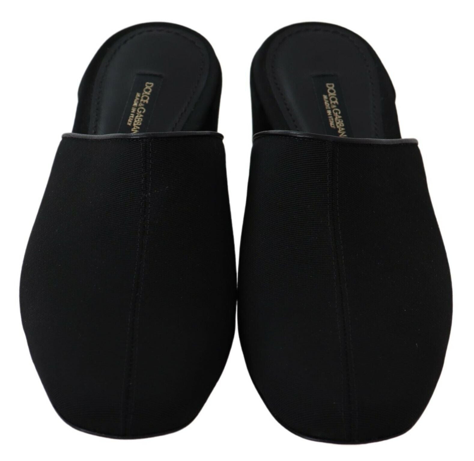 Дамски сандали Dolce & Gabbana Black Grosgrain Slides