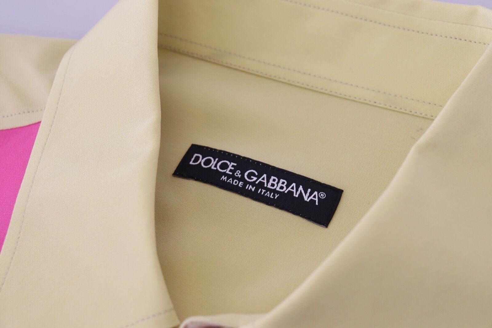 Dolce & Gabbana Многоцветна пачуърк копринена риза с копчета