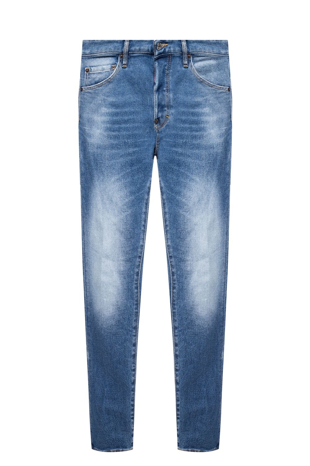 Сини памучни дънки и панталон Dsquared²