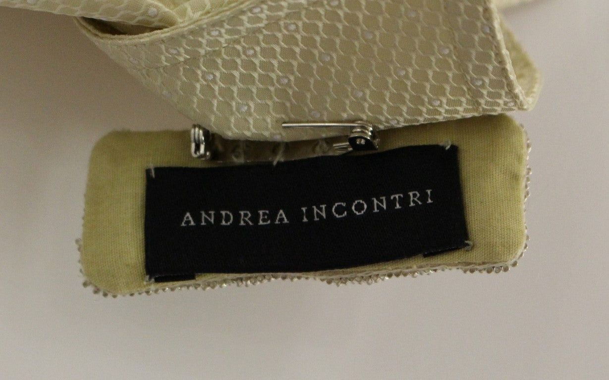 Бежова горна блуза без ръкави Andrea Incontri