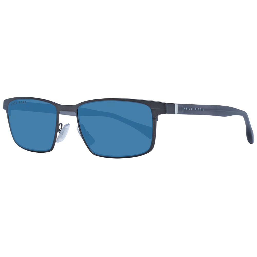 Hugo Boss Gray Men Sunglasses