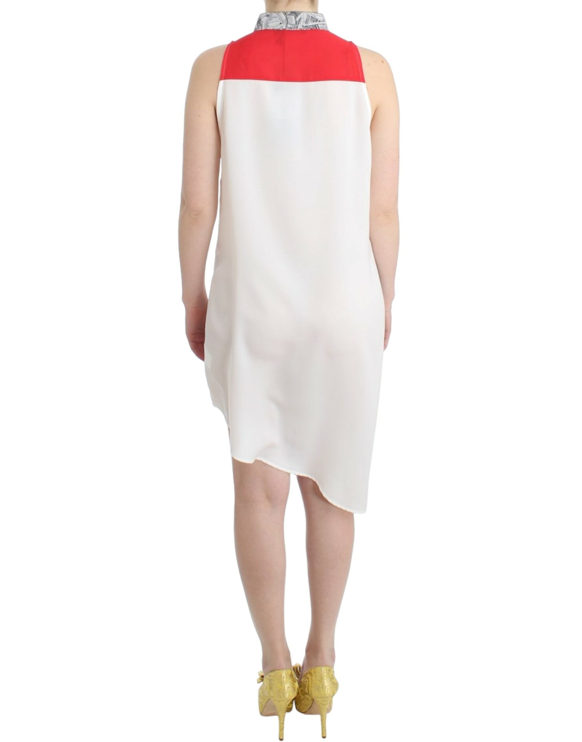 Костюм Национална бяла риза, рокля с асиметричен подгъв