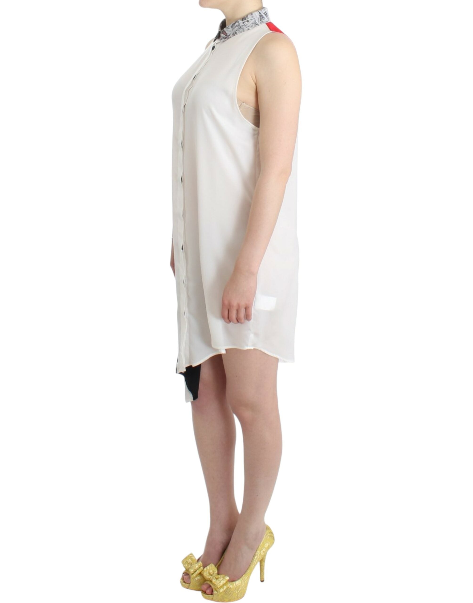 Костюм Национална бяла риза, рокля с асиметричен подгъв