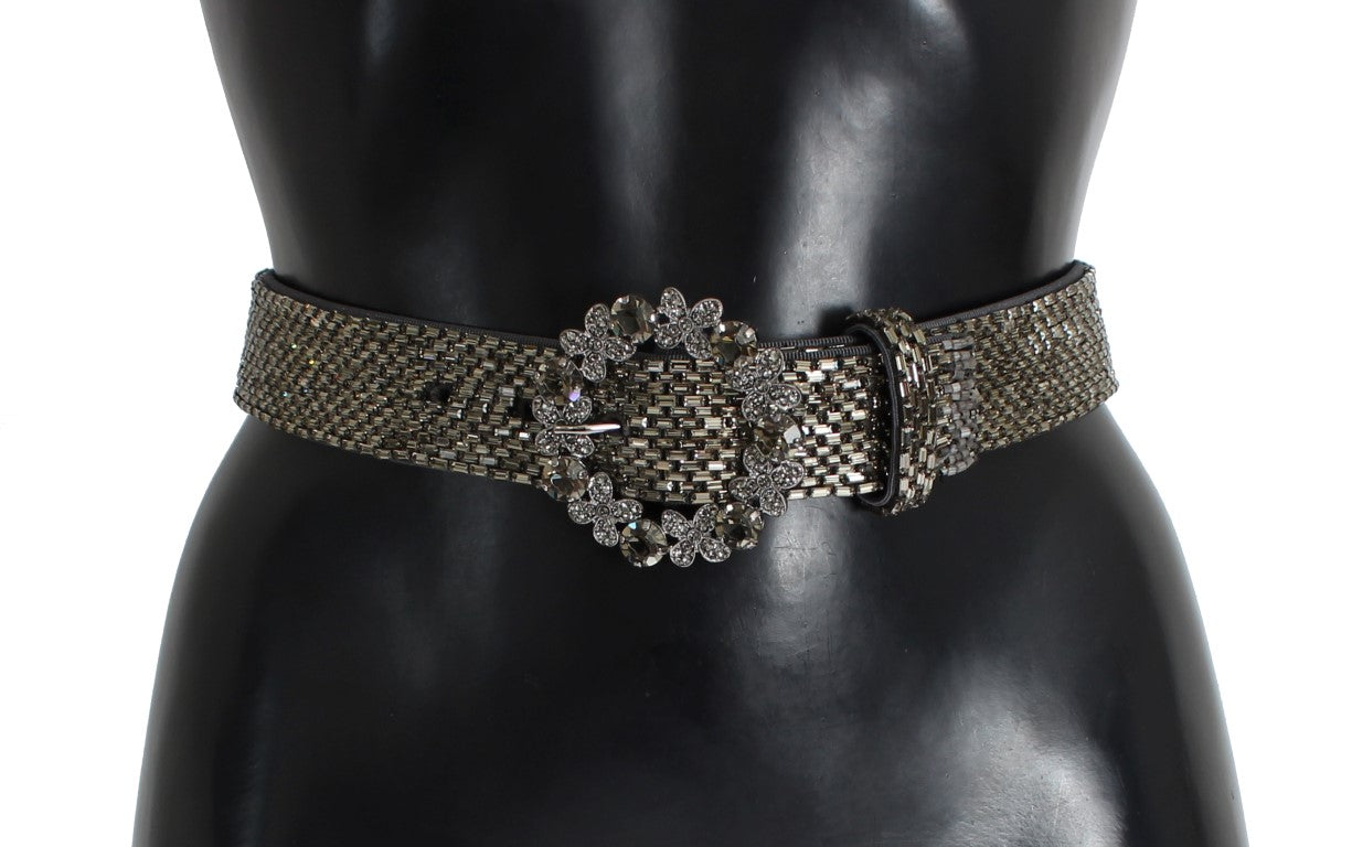 Колан с пайети с кристална катарама Dolce &amp; Gabbana