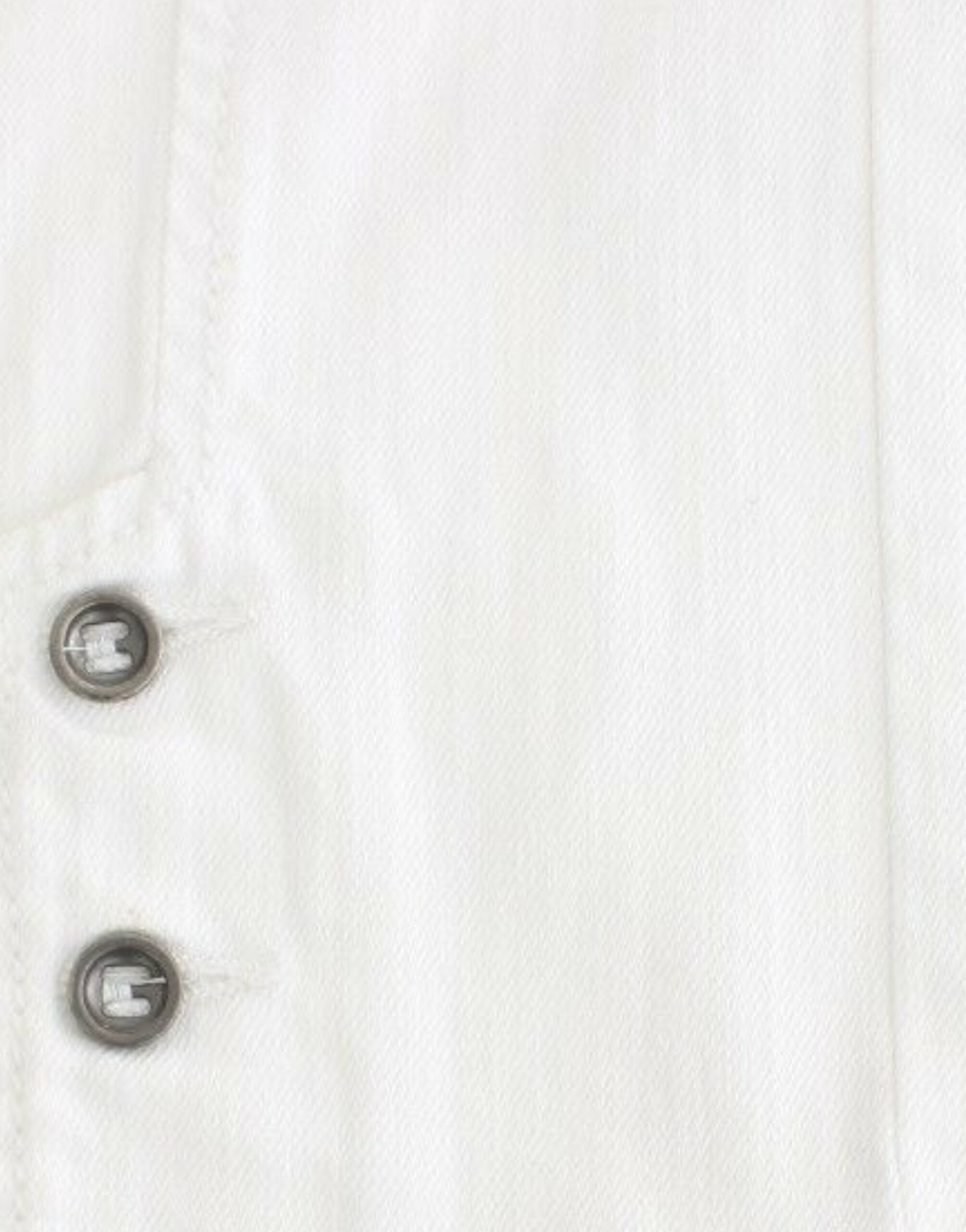 Бели изрязани дънки Ermanno Scervino Дънкови панталони с марка Капри
