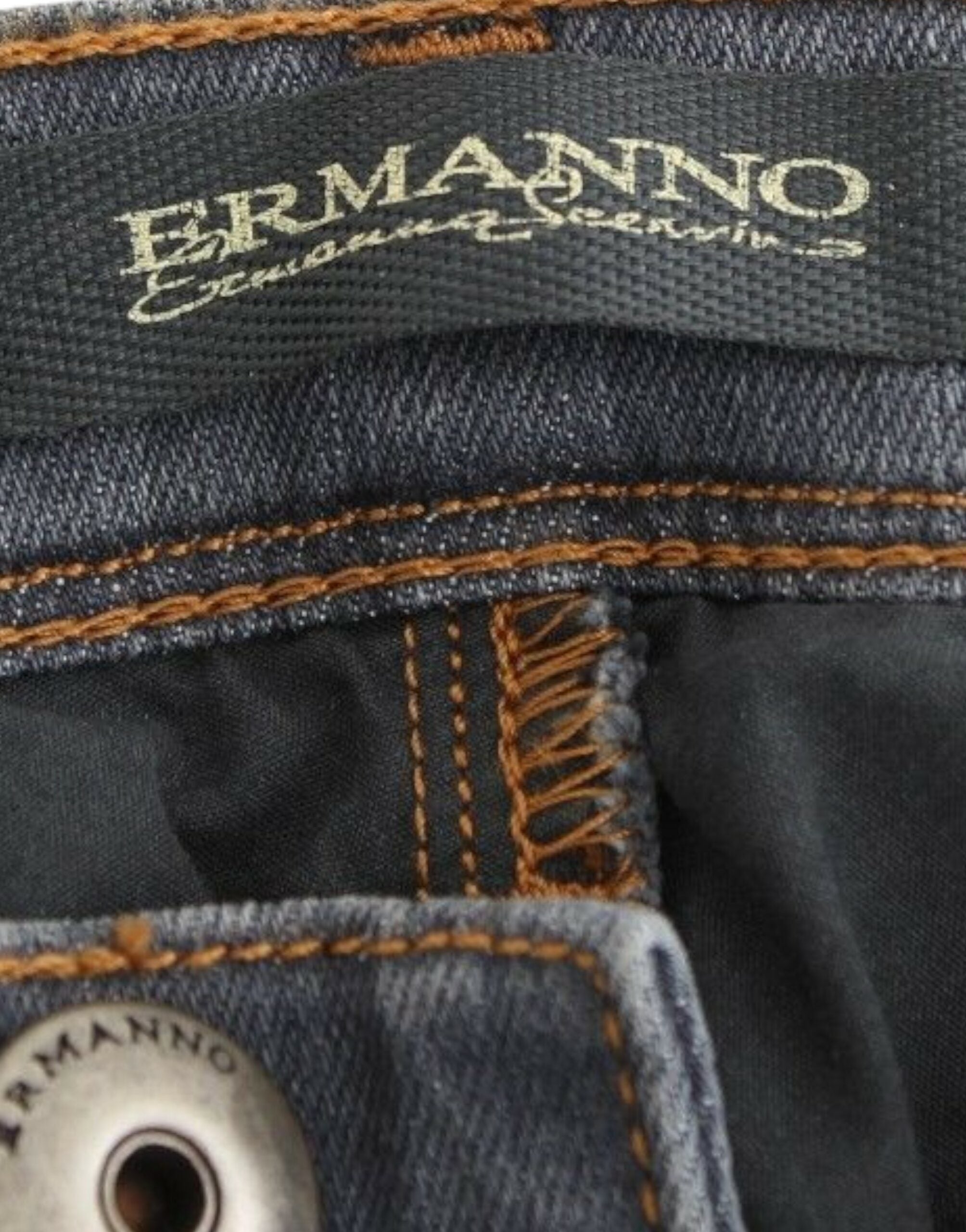 Ermanno Scervino Grey Slim Jeans Denim Pants Skinny Leg Stretch