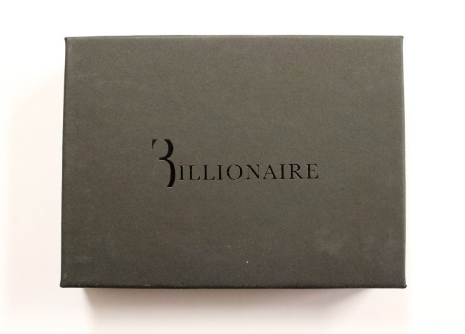 Портфейл от черна кожа Billionaire Italian Couture