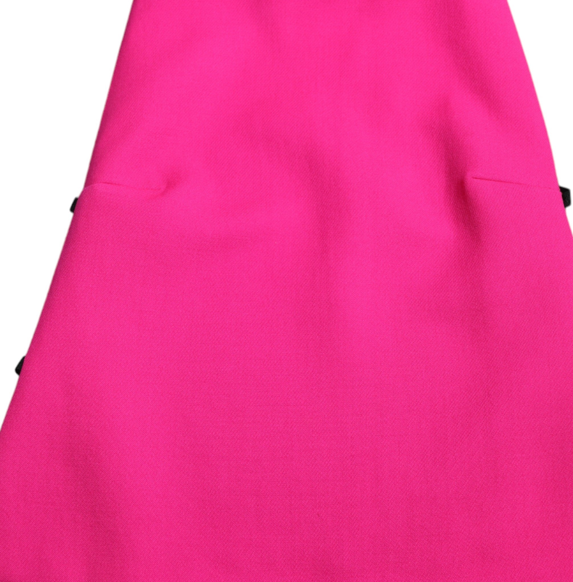 Dolce & Gabbana Elegant Pink Turtleneck Sleeveless Wool Top