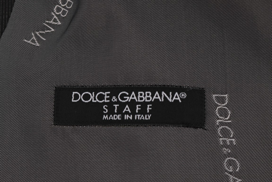 Памучна жилетка Dolce &amp; Gabbana Grey STAFF