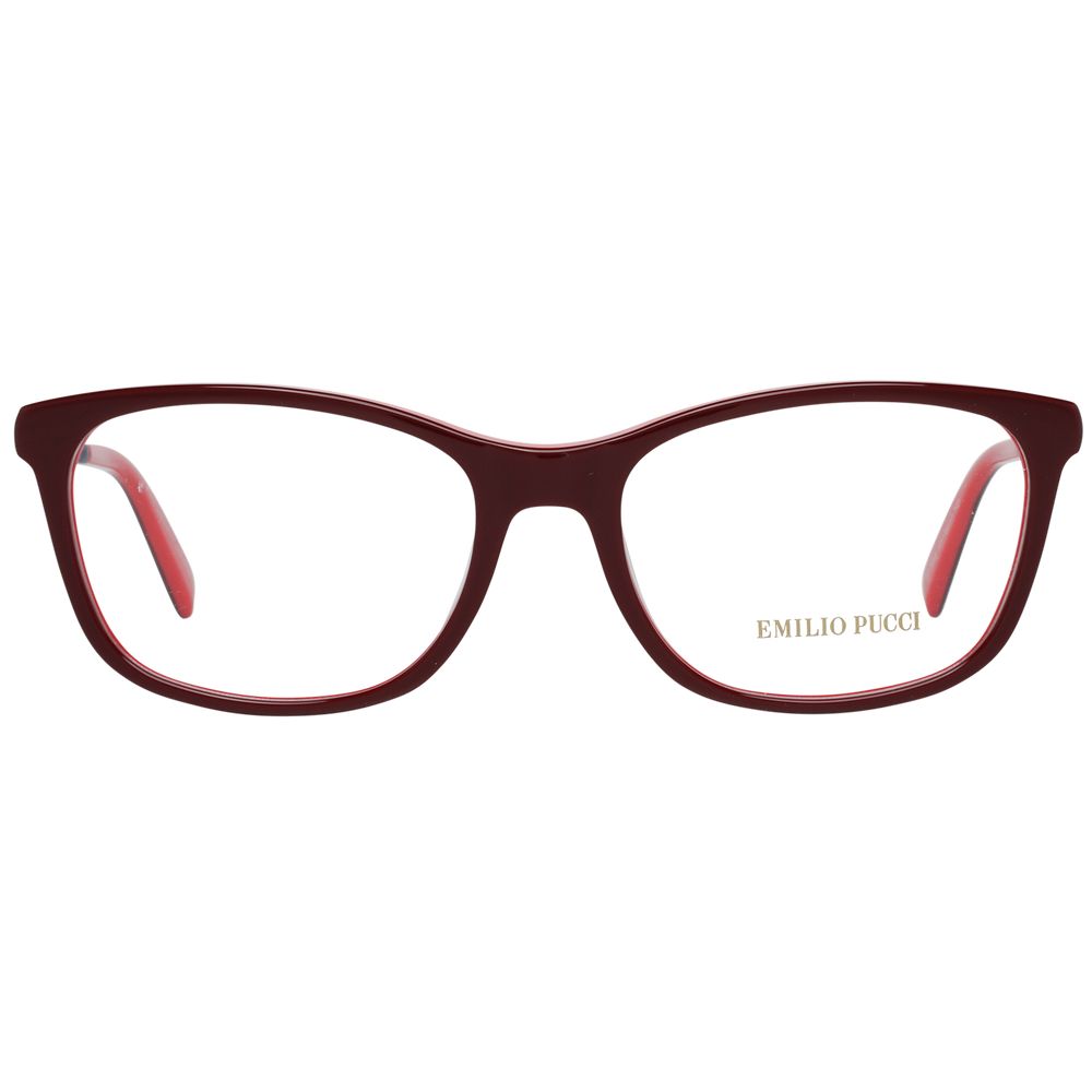 Emilio Pucci Burgundy Women Optical Frames