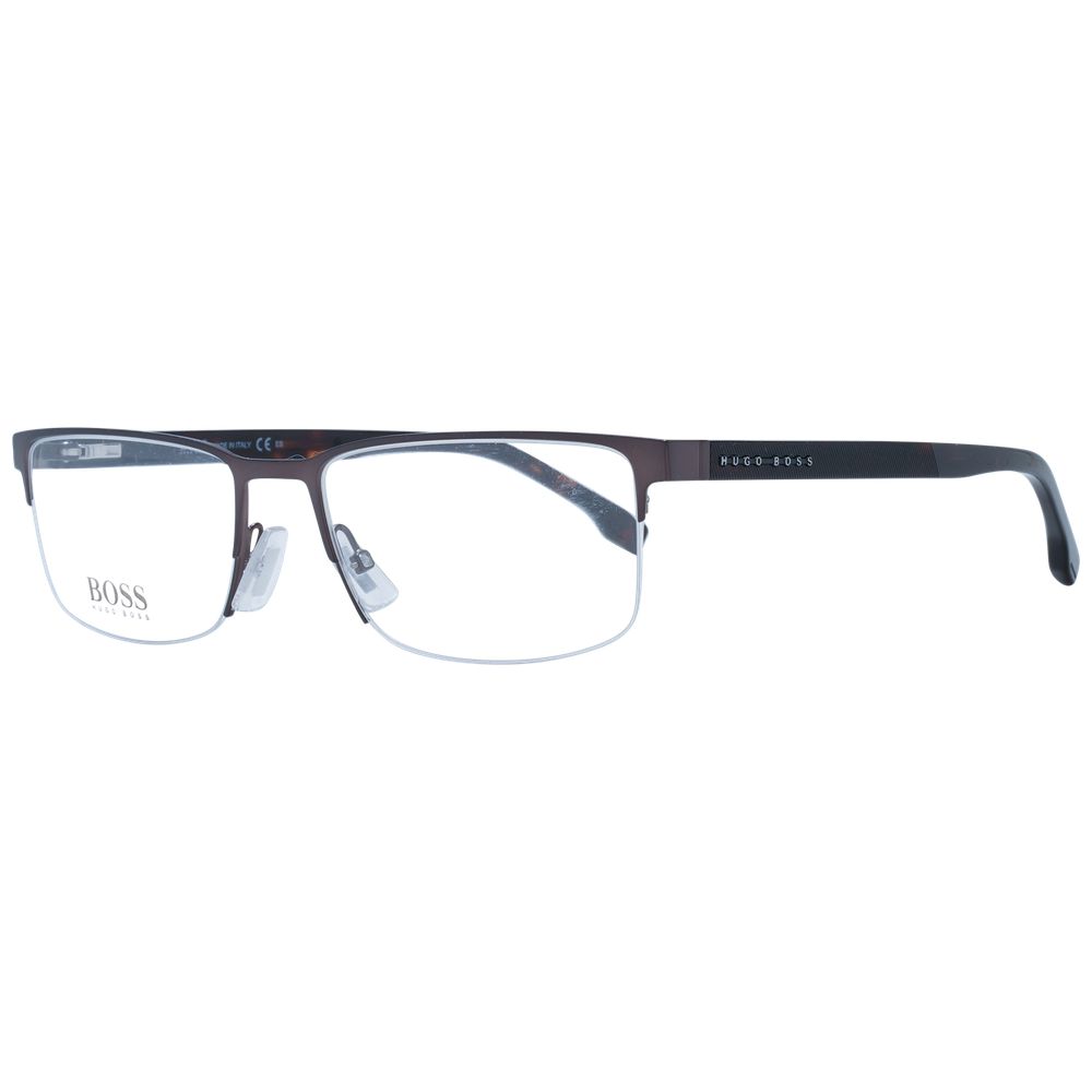 Hugo Boss Brown Men Optical Frames