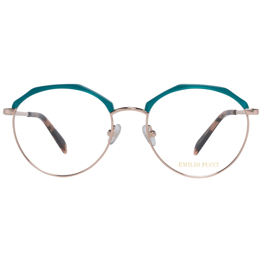 Emilio Pucci Turquoise Women Optical Frames