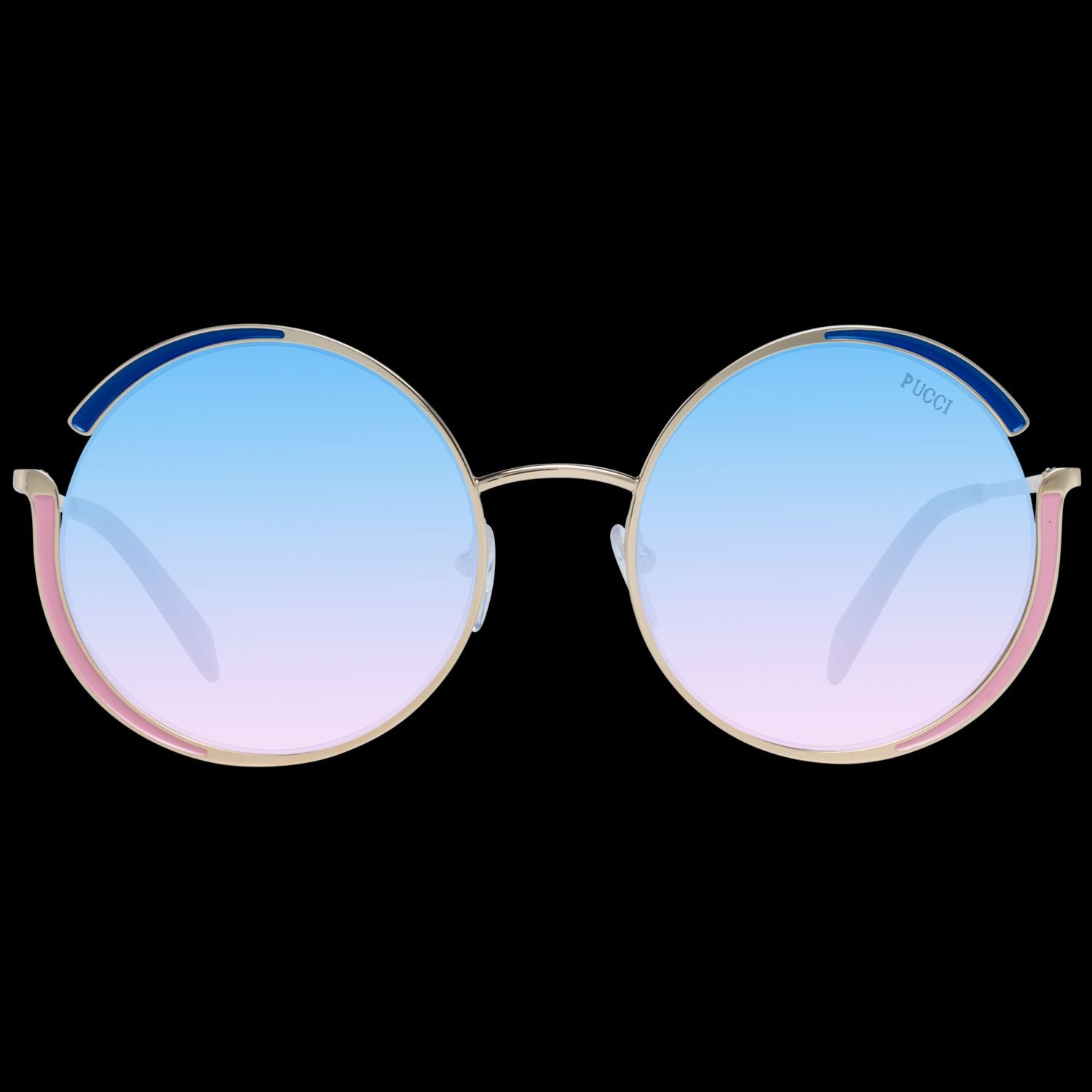 Emilio Pucci Gold Women Sunglasses