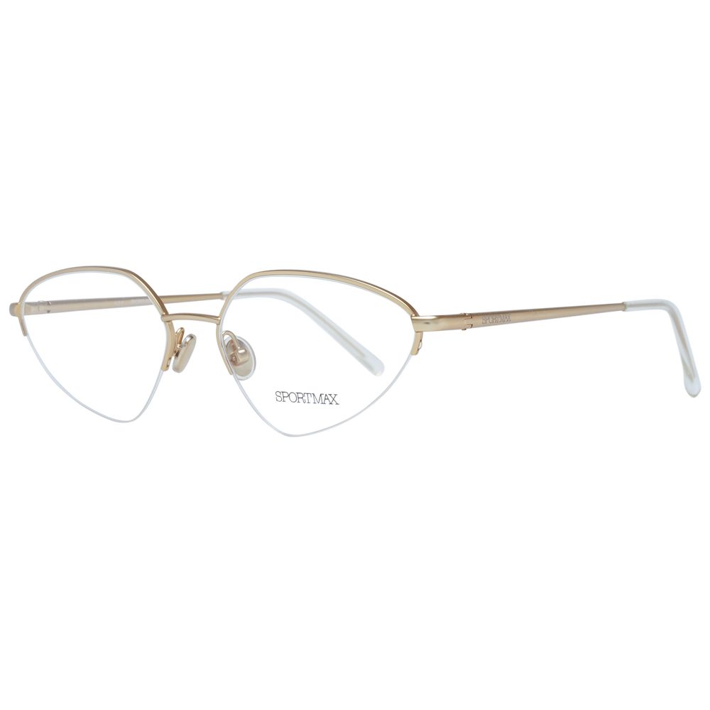 Sportmax Gold Women Optical Frames