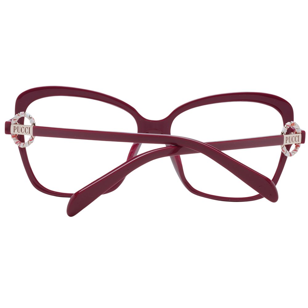 Emilio Pucci Red Women Optical Frames