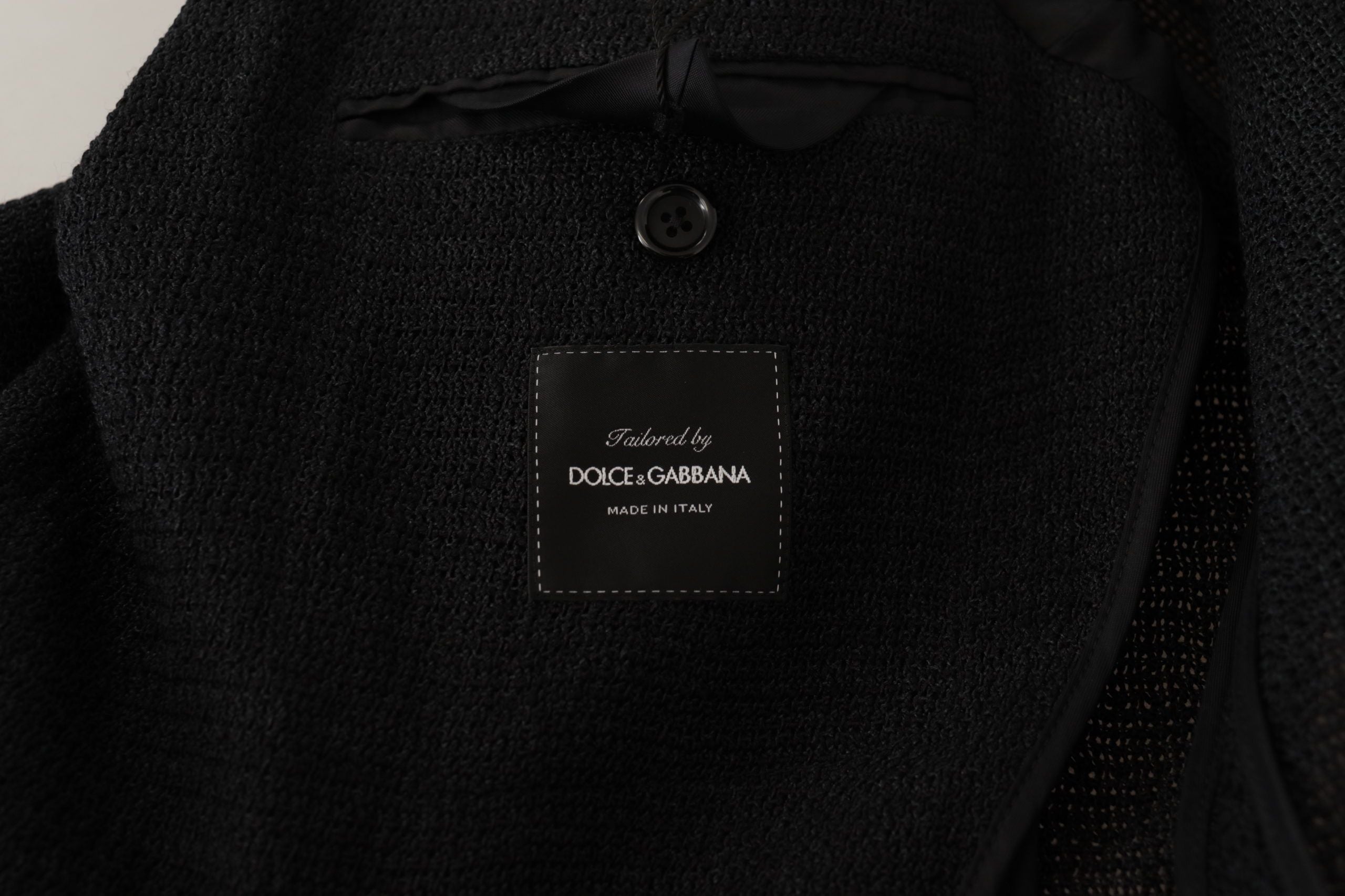 Dolce & Gabbana Elegant Single Breasted Wool Blazer