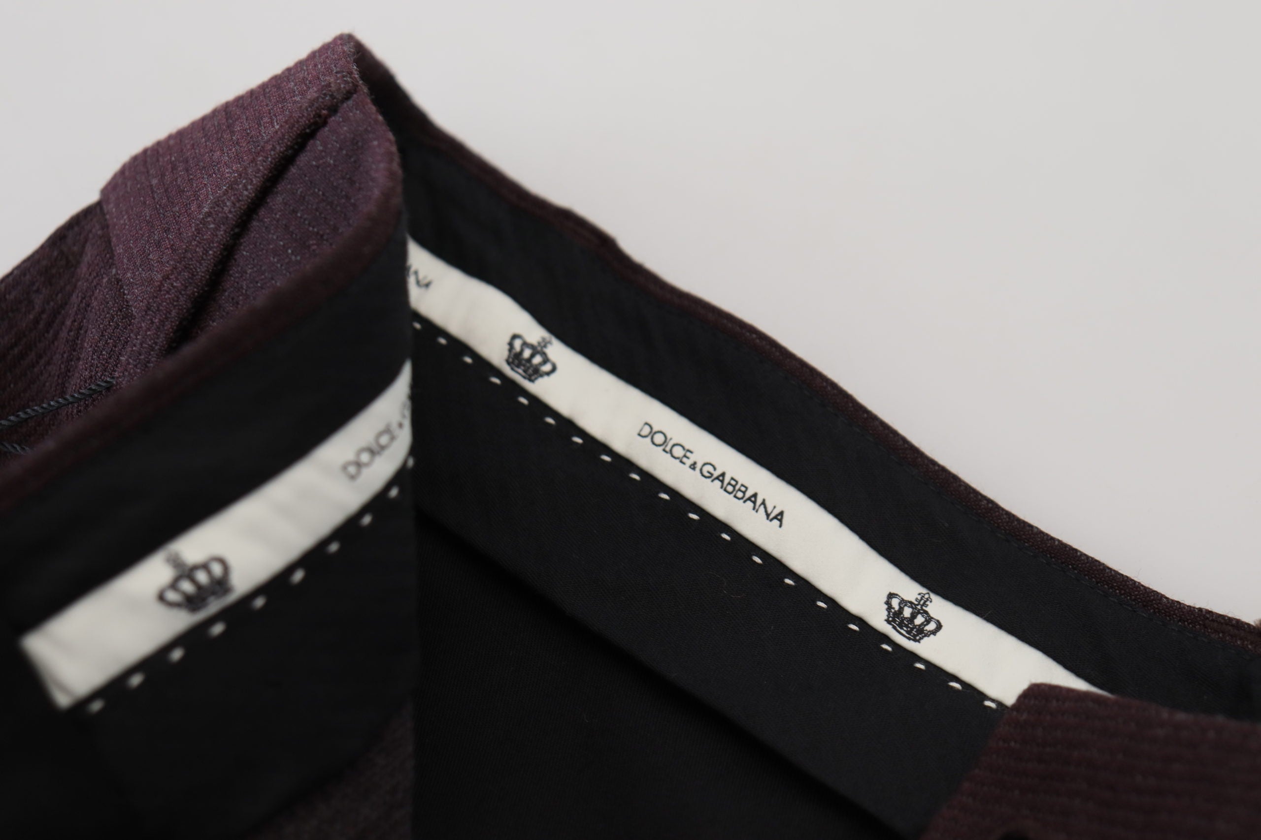 Dolce &amp; Gabbana Кафяв памучен мъжки панталон Chino