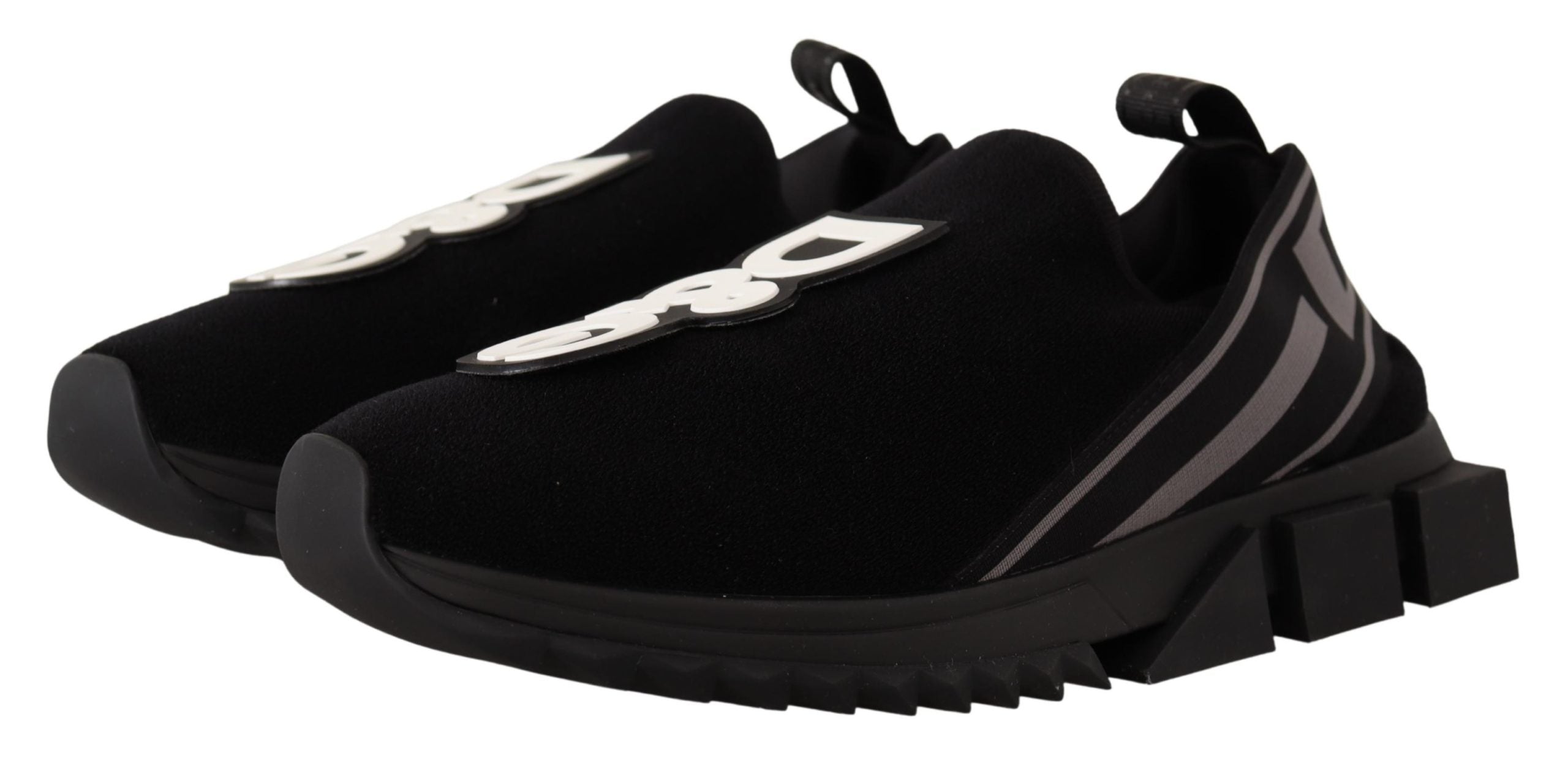 Dolce & Gabbana Chic Black Low Top Designer Sneakers