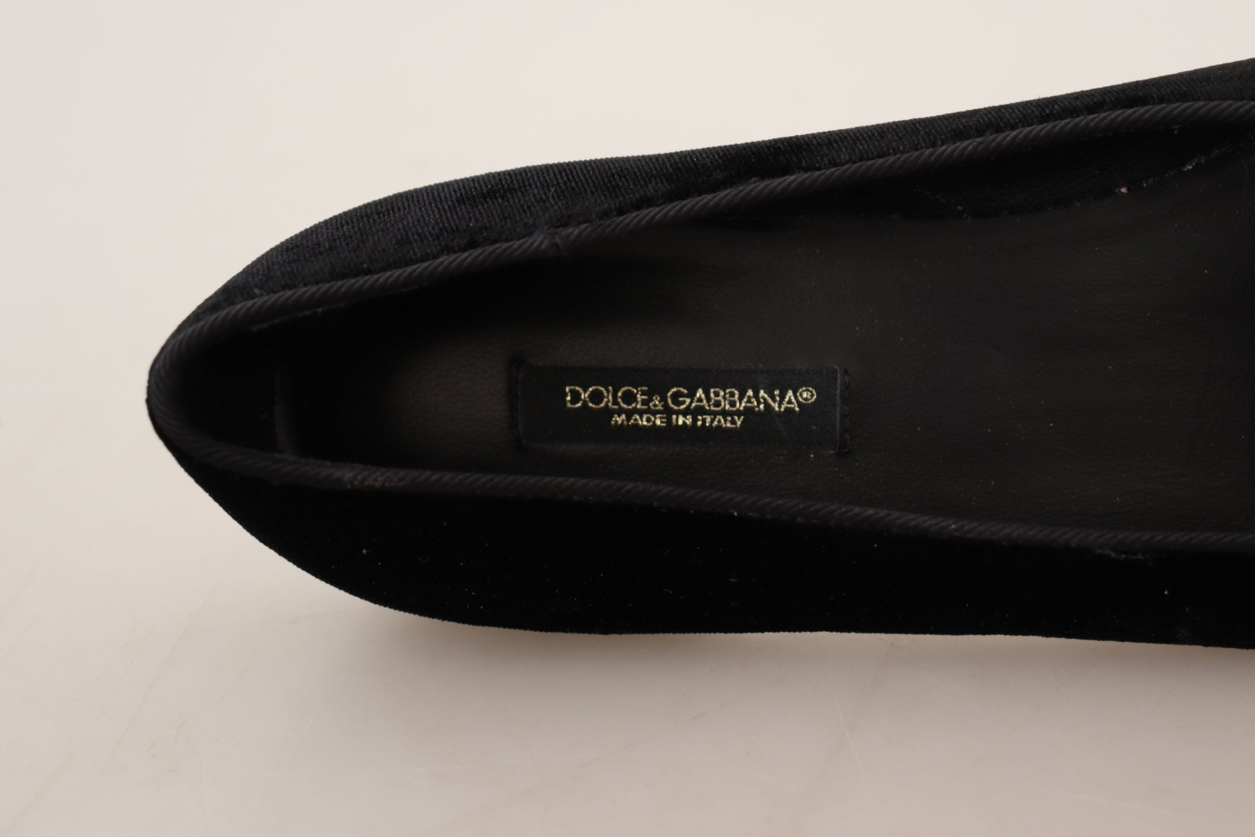 Черни обувки Dolce &amp; Gabbana DG Sacred Heart Patch Slip On