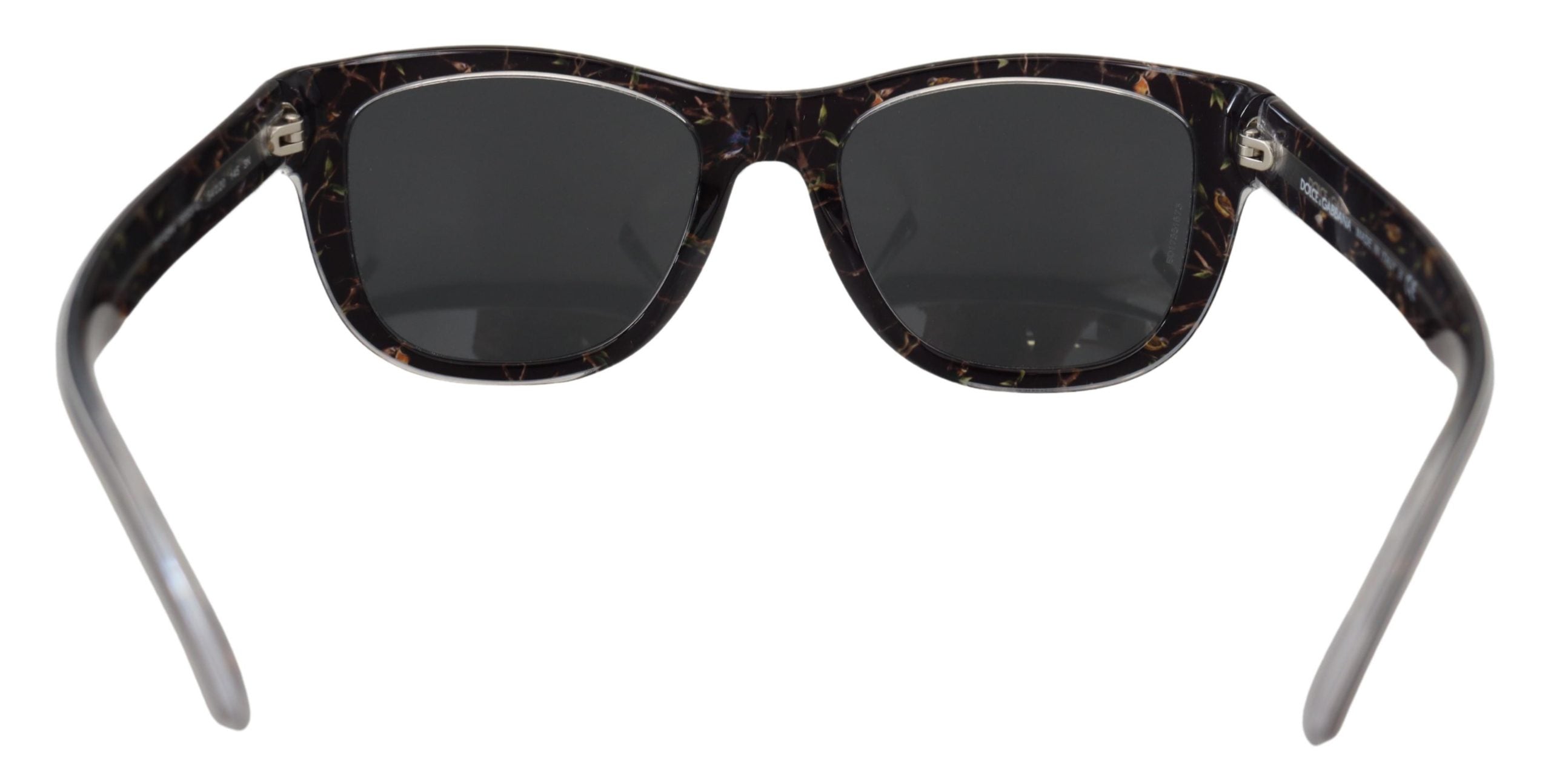 Слънчеви очила Dolce &amp; Gabbana Black Bird Square с пълна рамка, ацетат DG4284